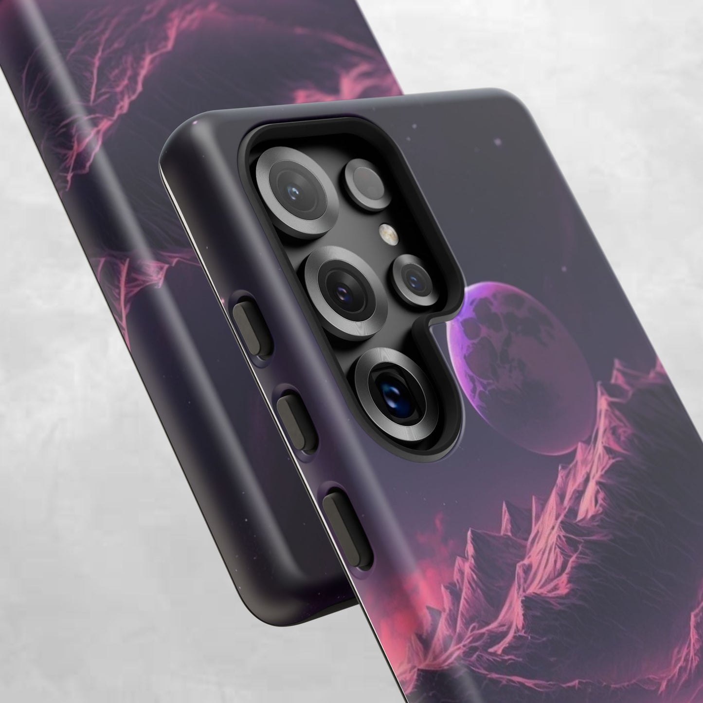 Futuristic Phone Case, Galaxy Aesthetic, Cosmic Art, Stylish Protection, Gifts for Tech Lovers