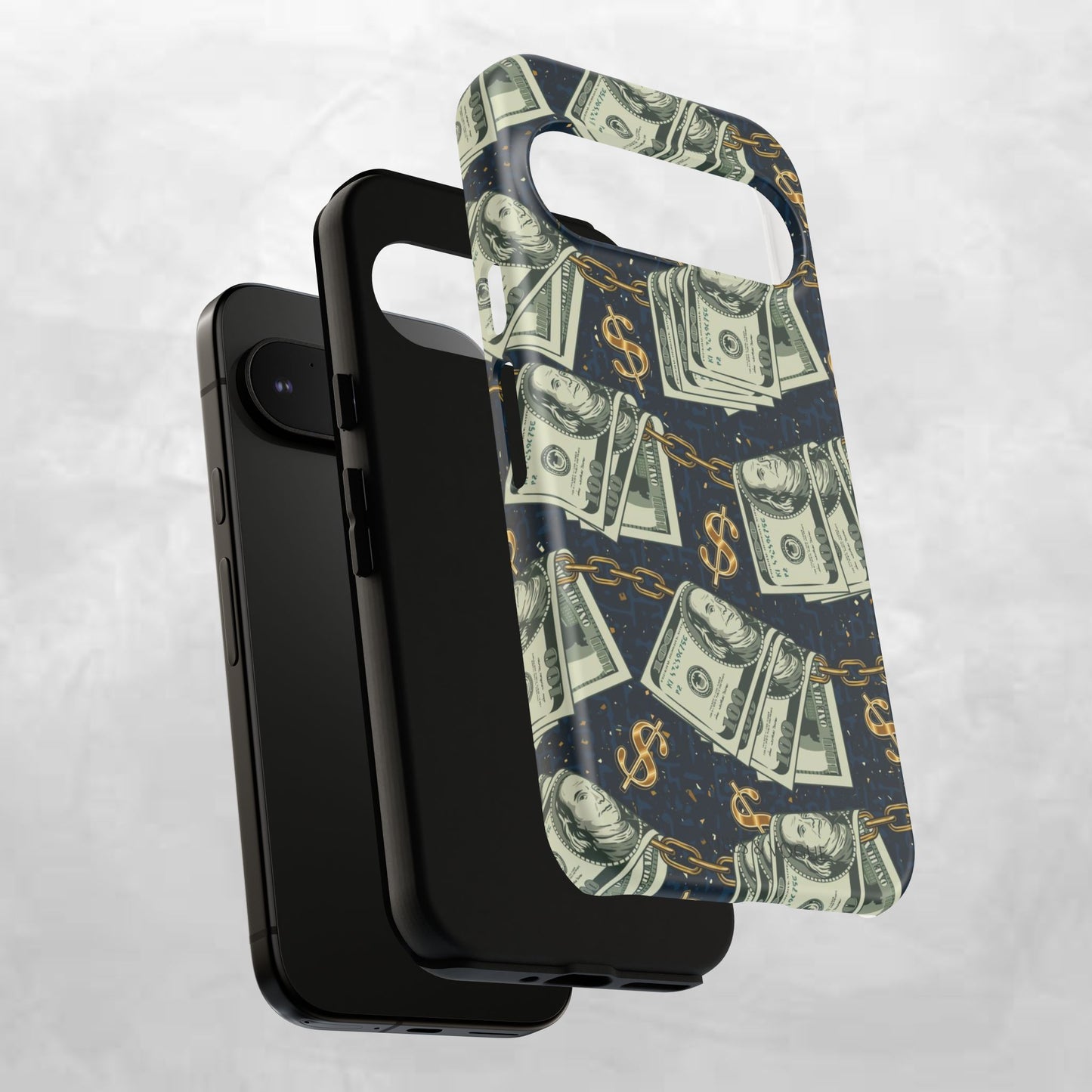Money Motivation Phone Case, Tough Cases for iPhone, Money Design Phone Accessory, Trendy Tech Gifts, Unique Phone Cover