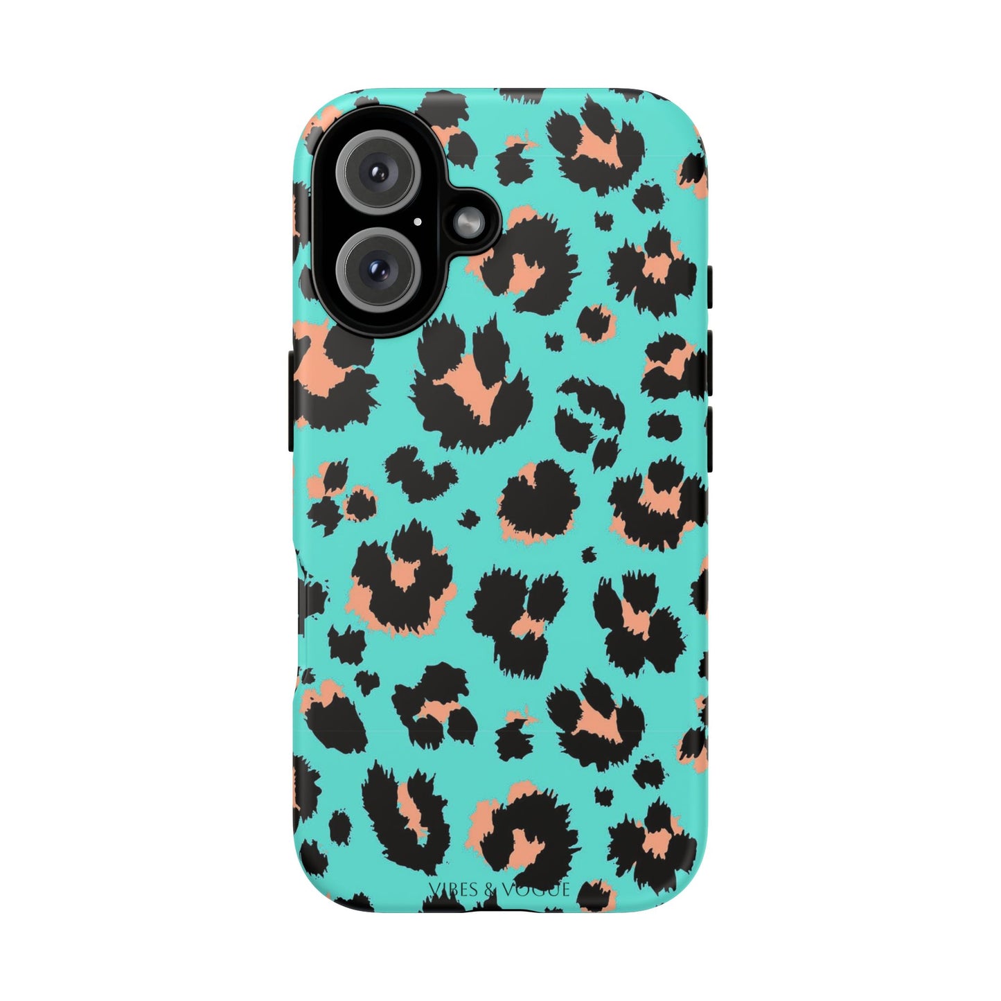 Leopard Print Phone Case, Tough Phone Case, Wild Style Accessory, Animal Print Cover, Stylish Phone Protection