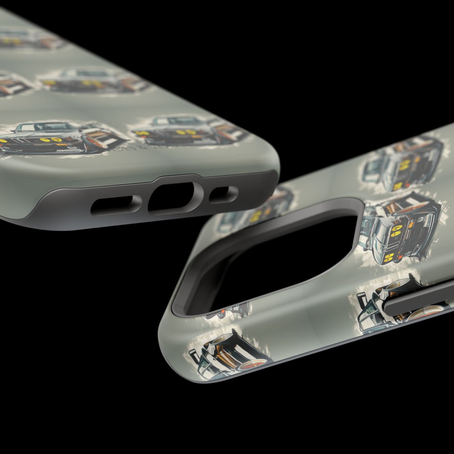 Stylish Car-Themed Magnetic Tough Cases - Perfect for Auto Enthusiasts