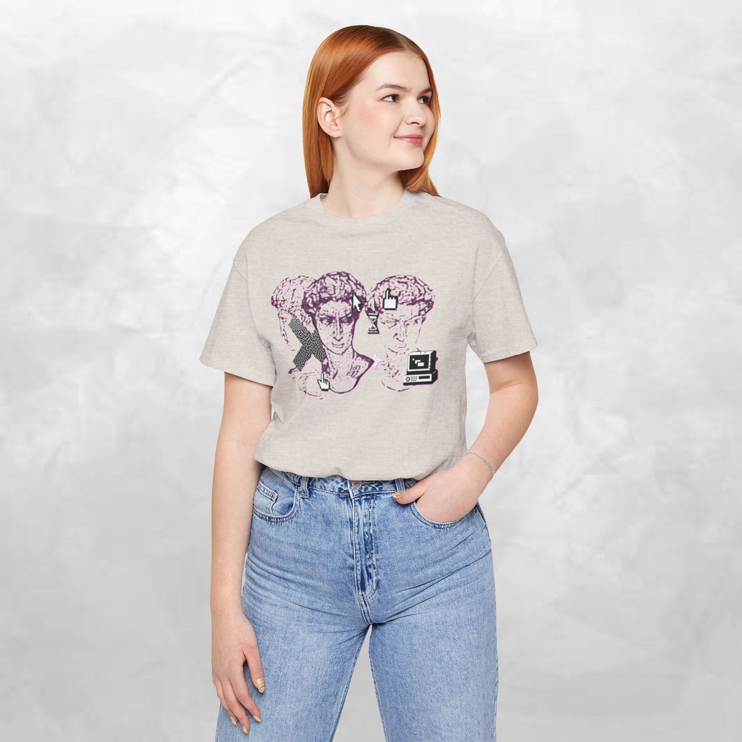 Artistic Brain Design Unisex Tee, Graphic T-Shirt, Casual Wear, Gift for Artists, Creative Apparel, Unique Fashion Statement