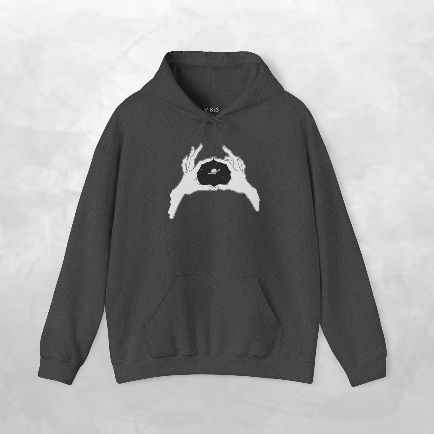 Artistic Hands Unisex Hooded Sweatshirt - Cozy Gift for Art Lovers, Black Hoodie, Unique Graphic Sweatshirt, Stylish Everyday Wear, [...]