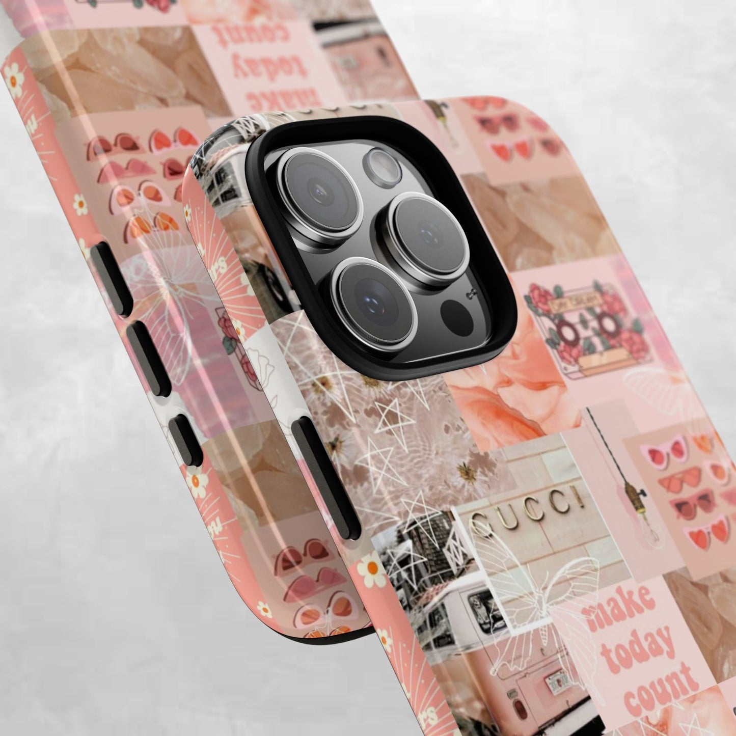 Stylish Phone Case for Trendsetters, Customizable Smartphone Cover, Vibes & Vogue Design, Floral Aesthetic Gift, Unique Tech Accessory