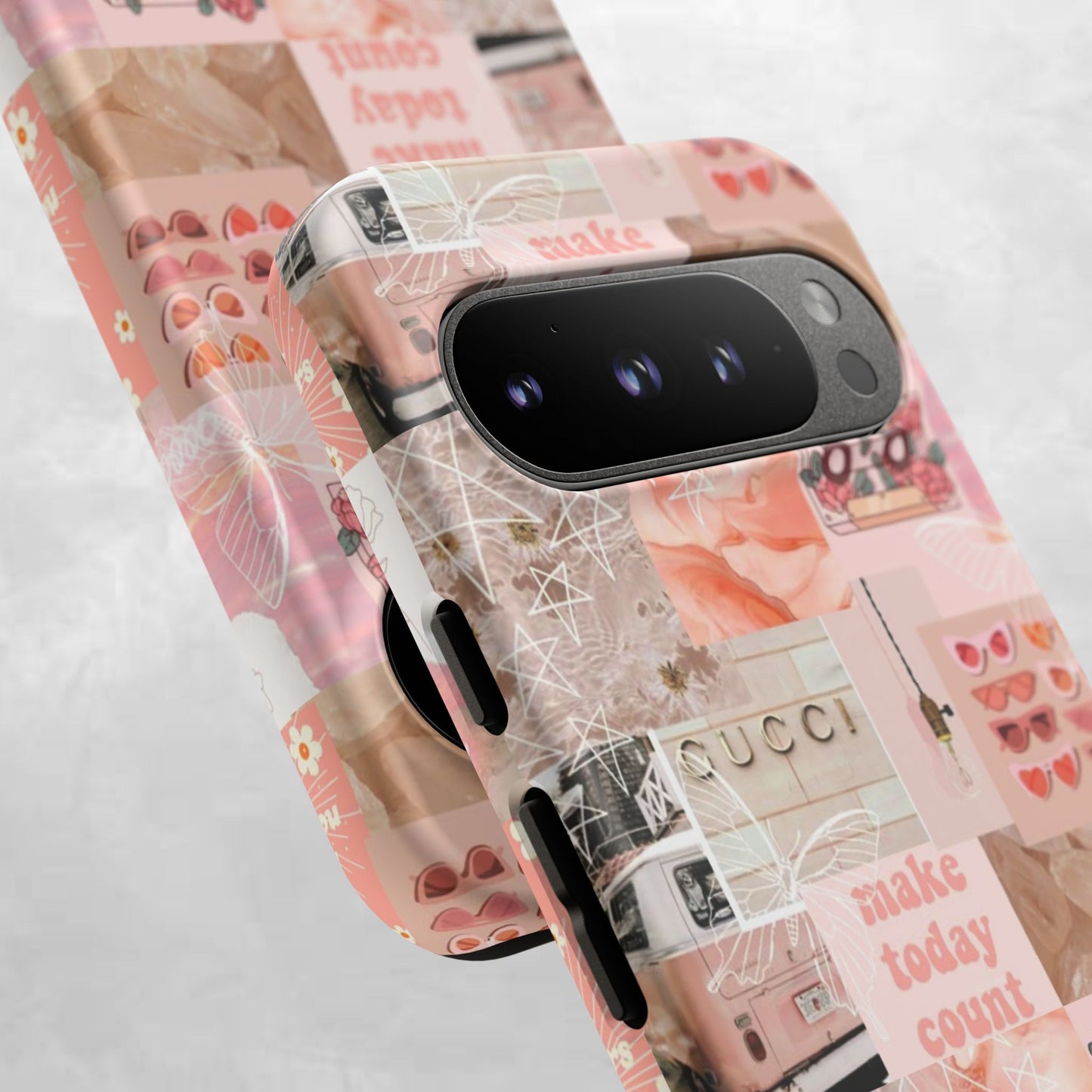 Stylish Phone Case for Trendsetters, Customizable Smartphone Cover, Vibes & Vogue Design, Floral Aesthetic Gift, Unique Tech Accessory