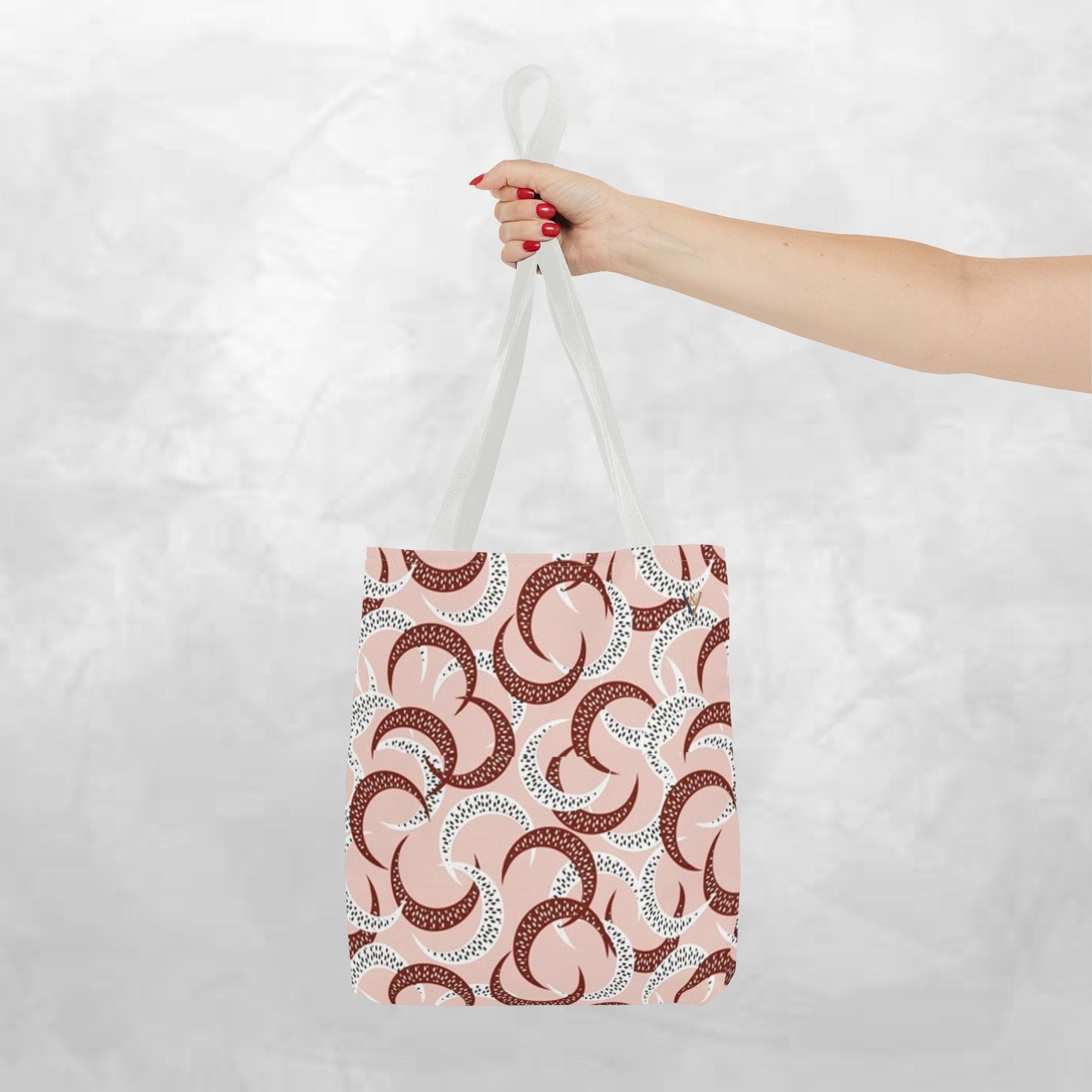 Chic Patterned Tote Bag, Stylish Grocery Bag, Reusable Shopping Tote, Eco-Friendly Handbag, Casual Daily Accessories