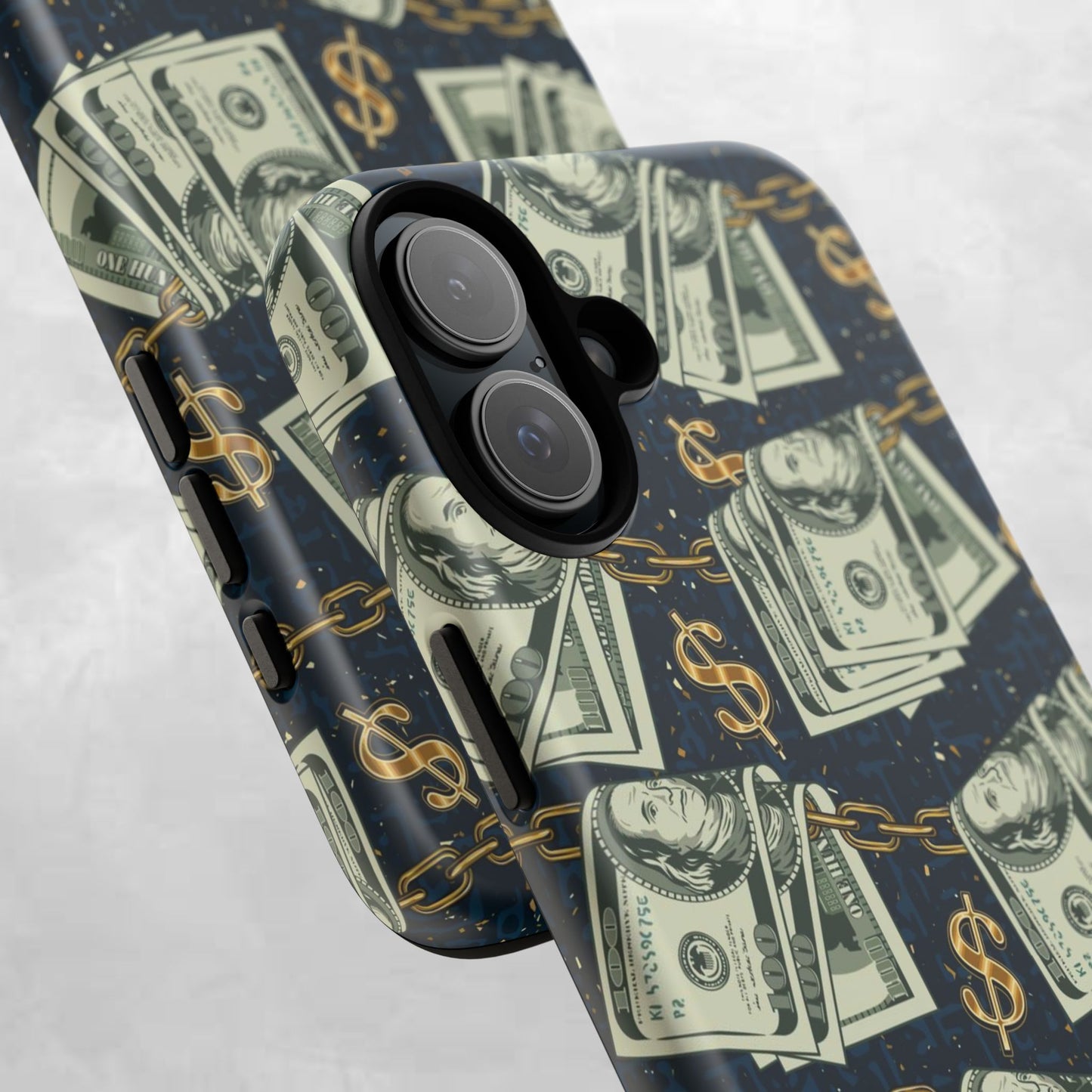 Money Motivation Phone Case, Tough Cases for iPhone, Money Design Phone Accessory, Trendy Tech Gifts, Unique Phone Cover