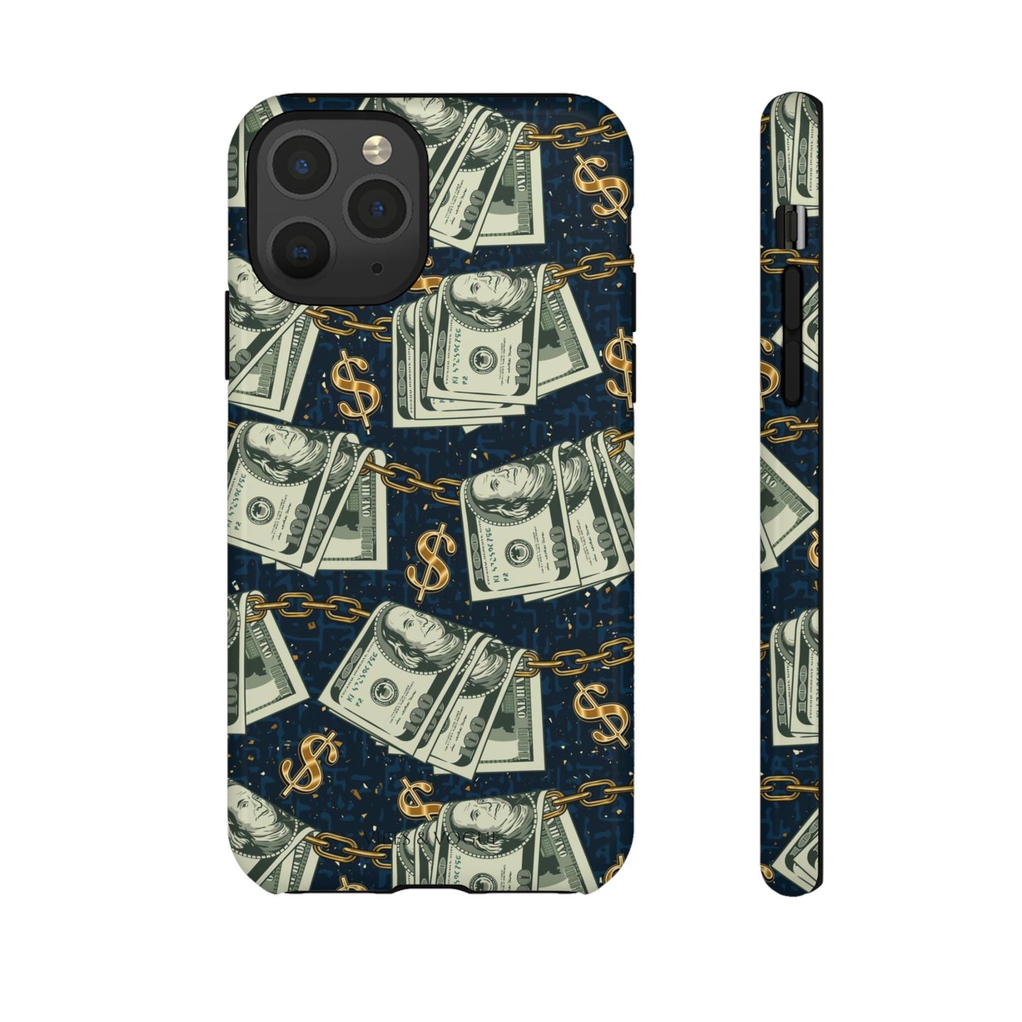 Money Motivation Phone Case, Tough Cases for iPhone, Money Design Phone Accessory, Trendy Tech Gifts, Unique Phone Cover