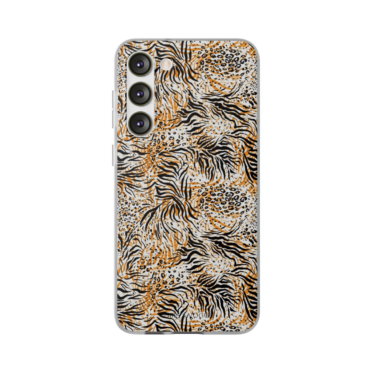 Wild Animal Print Flexi Case for iPhone - Fierce & Trendy Design