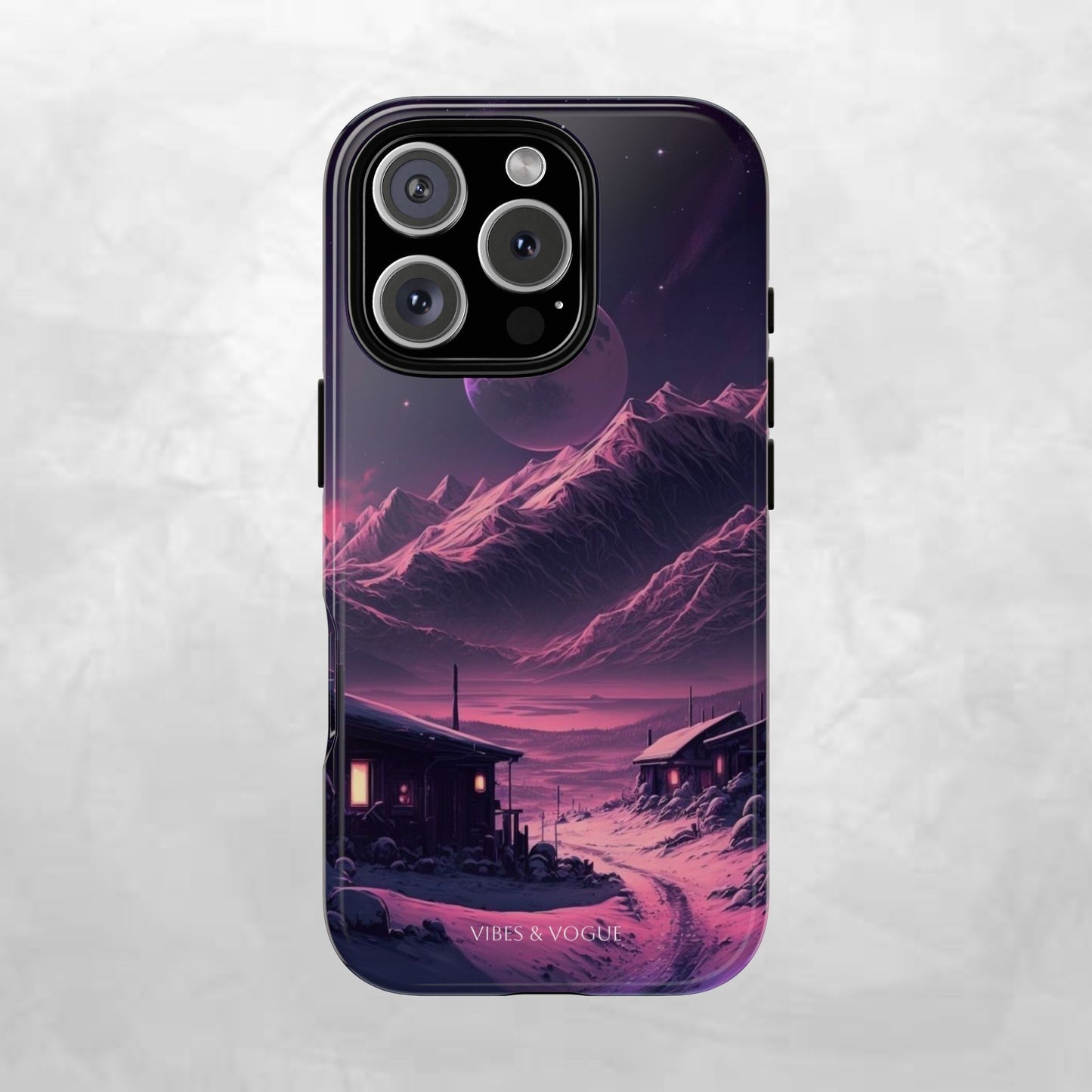 Futuristic Phone Case, Galaxy Aesthetic, Cosmic Art, Stylish Protection, Gifts for Tech Lovers