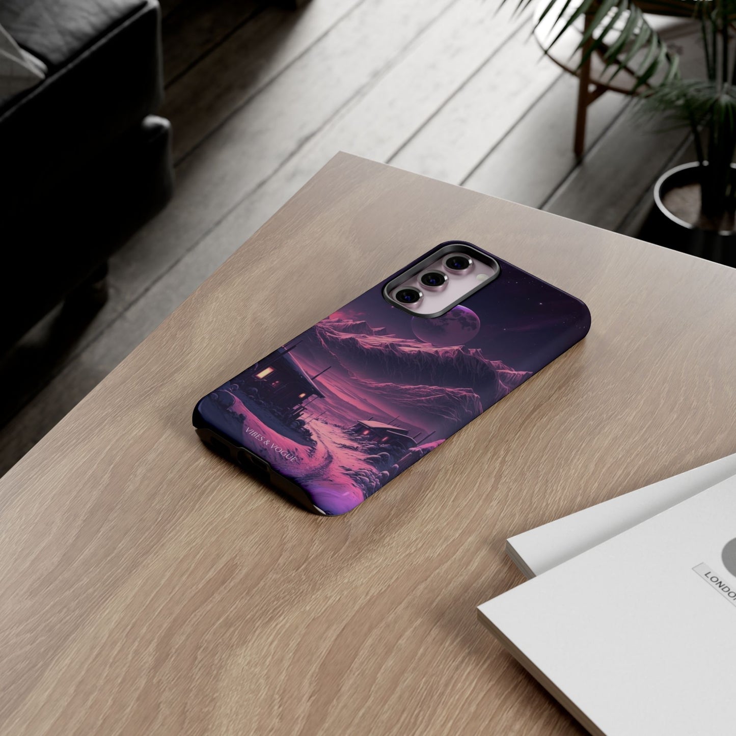 Futuristic Phone Case, Galaxy Aesthetic, Cosmic Art, Stylish Protection, Gifts for Tech Lovers
