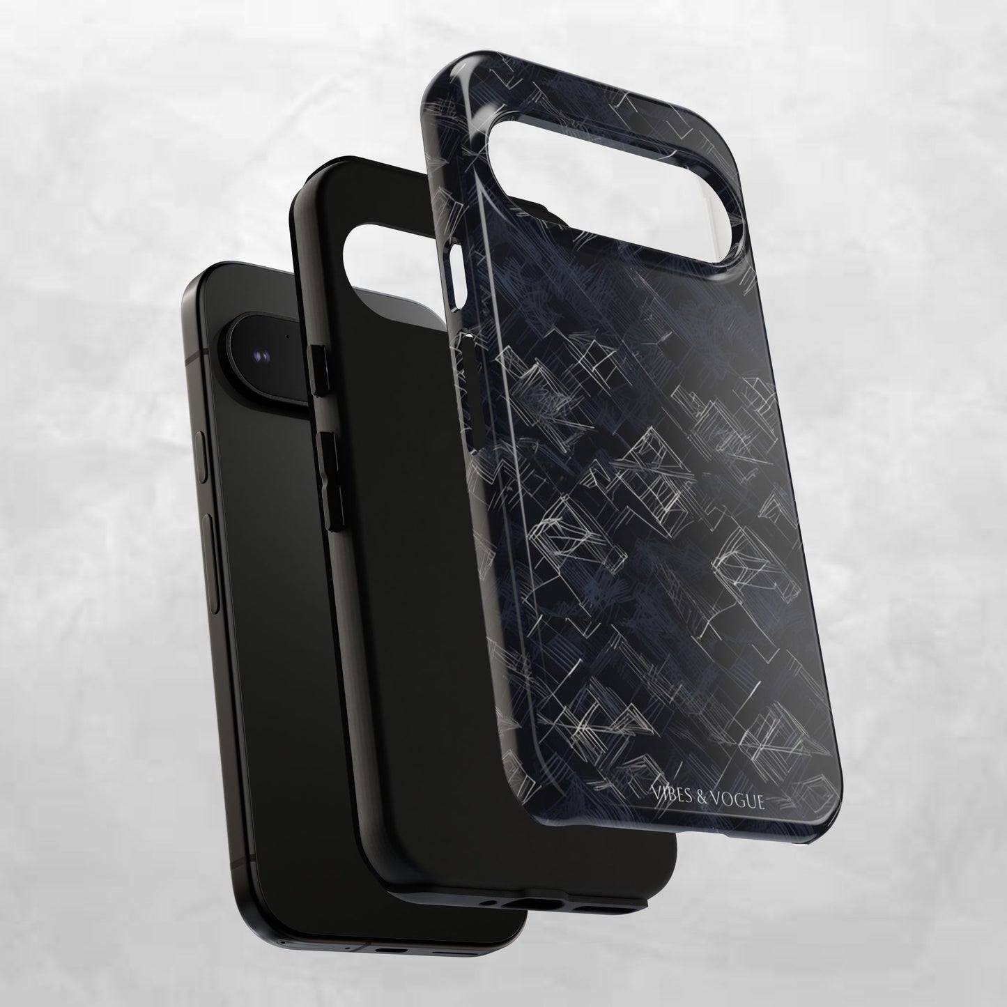 Tough Cases: Modern Geometric Phone Case - Durable, Stylish Protection