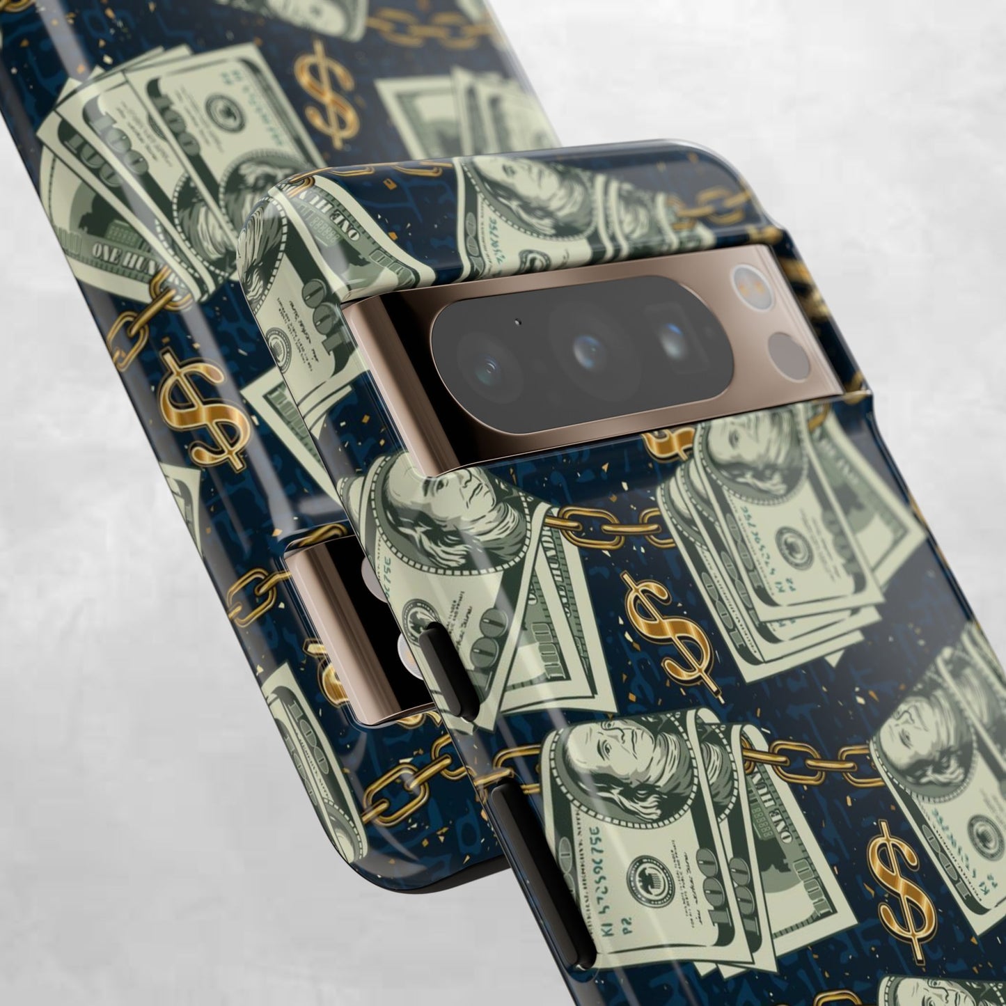 Money Motivation Phone Case, Tough Cases for iPhone, Money Design Phone Accessory, Trendy Tech Gifts, Unique Phone Cover