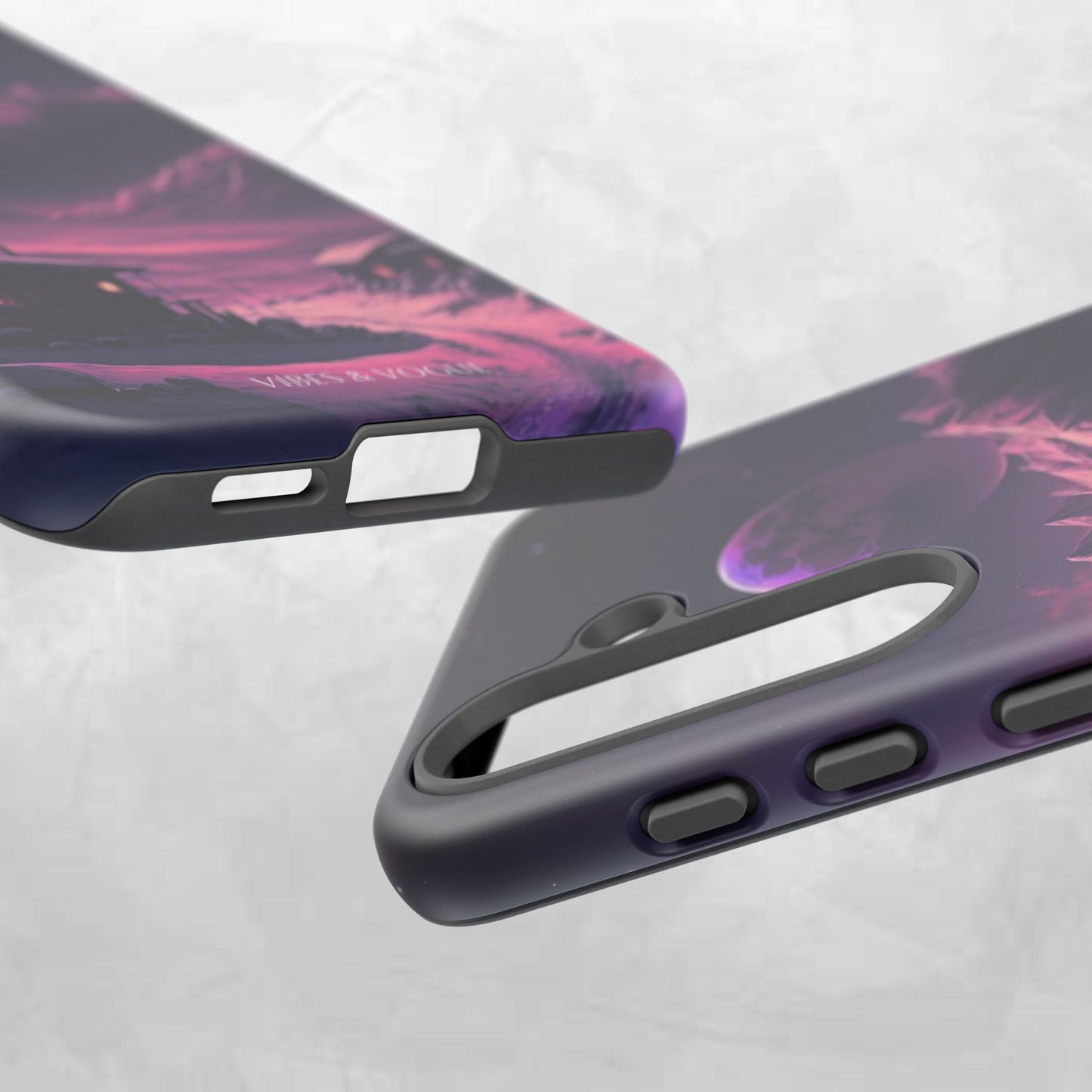 Futuristic Phone Case, Galaxy Aesthetic, Cosmic Art, Stylish Protection, Gifts for Tech Lovers