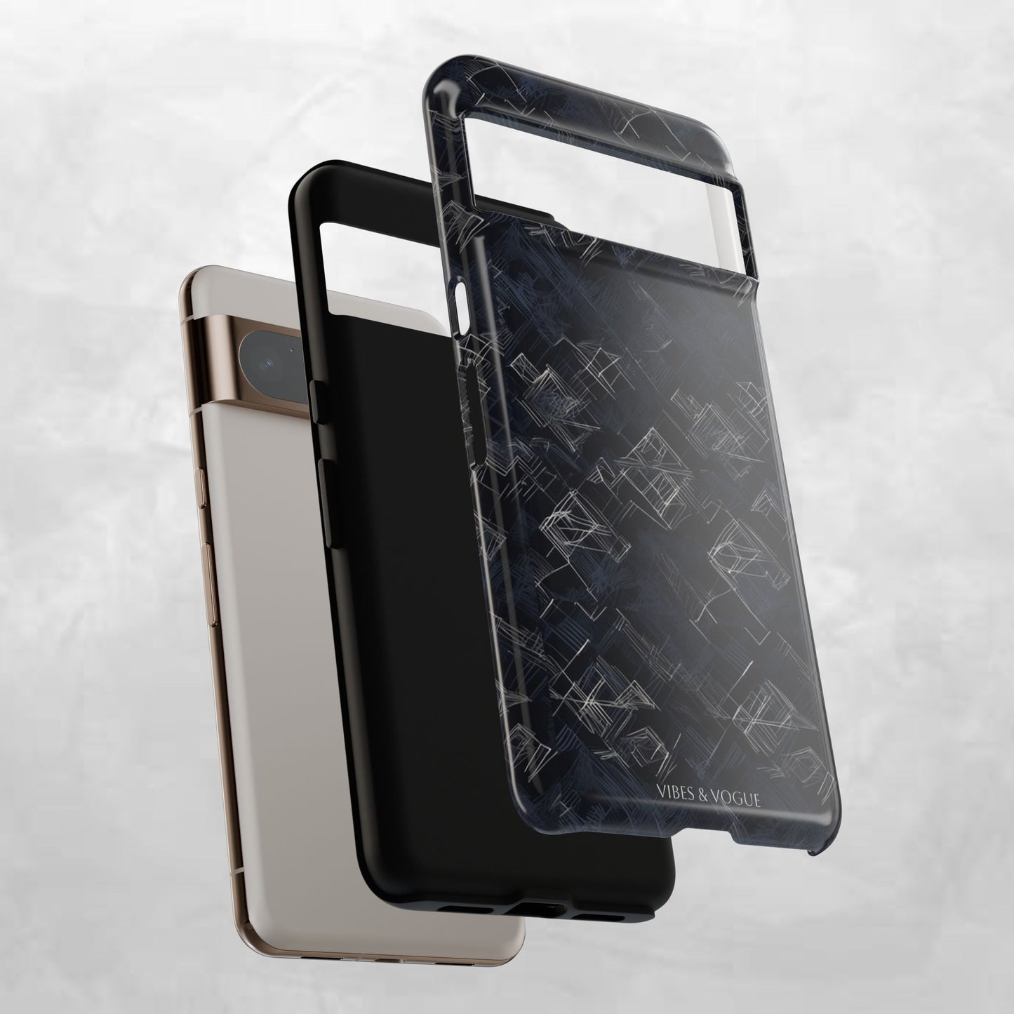Tough Cases: Modern Geometric Phone Case - Durable, Stylish Protection