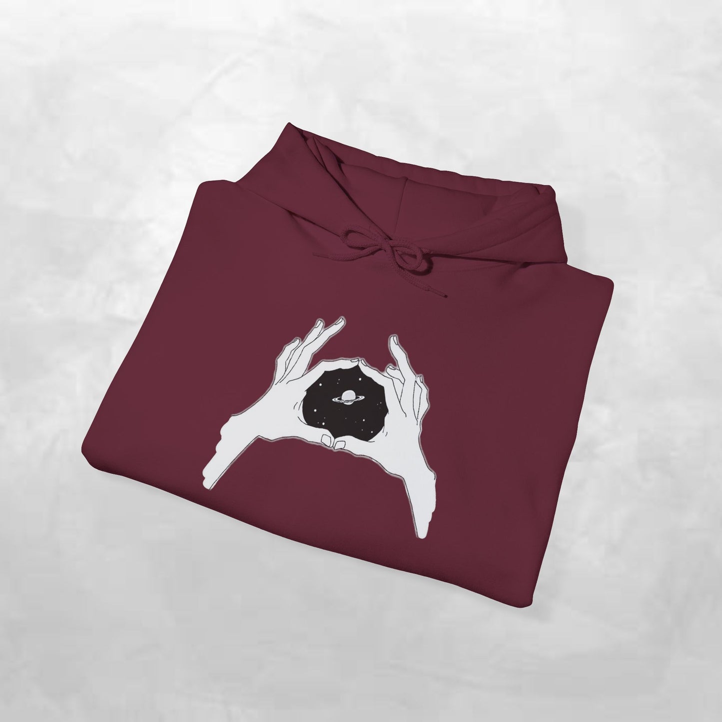 Artistic Hands Unisex Hooded Sweatshirt - Cozy Gift for Art Lovers, Black Hoodie, Unique Graphic Sweatshirt, Stylish Everyday Wear, [...]