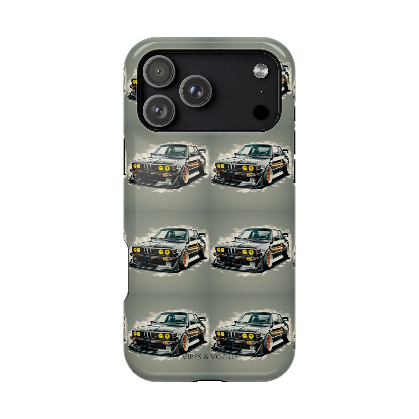 Stylish Car-Themed Magnetic Tough Cases - Perfect for Auto Enthusiasts
