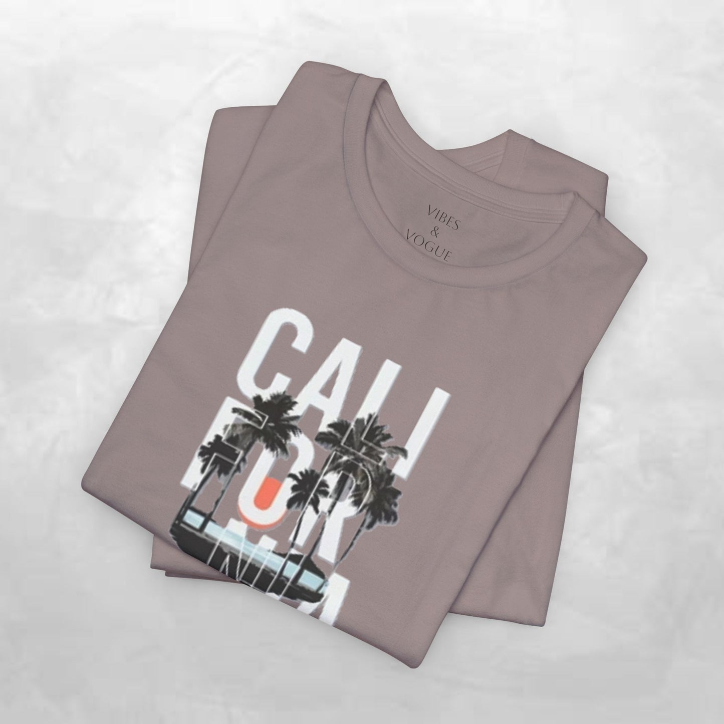 California Vibes Unisex Tee, Summer Fun T-Shirt, Casual Wear, Beach Day Shirt, Gift for Travelers, Holiday Fashion