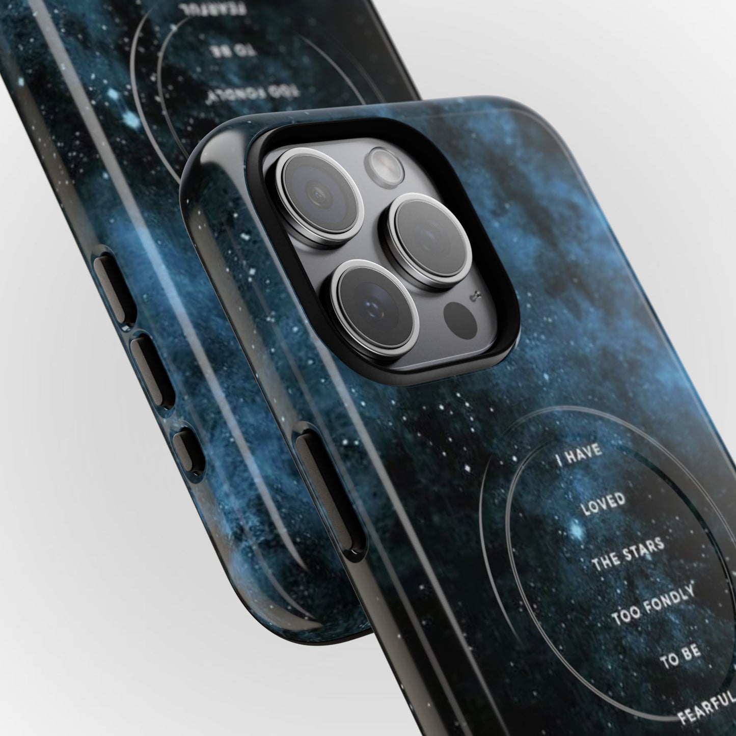 Galaxy-Inspired Tough Magnetic Phone Case - "I Have Loved the Stars"