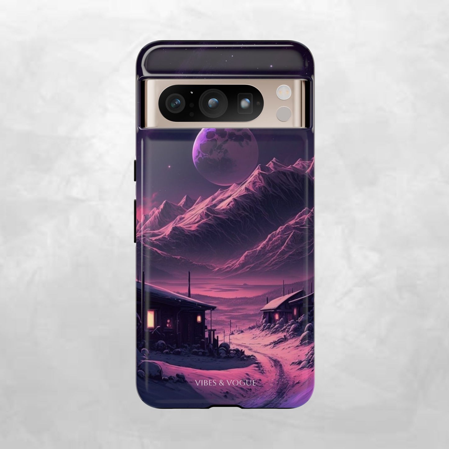 Futuristic Phone Case, Galaxy Aesthetic, Cosmic Art, Stylish Protection, Gifts for Tech Lovers