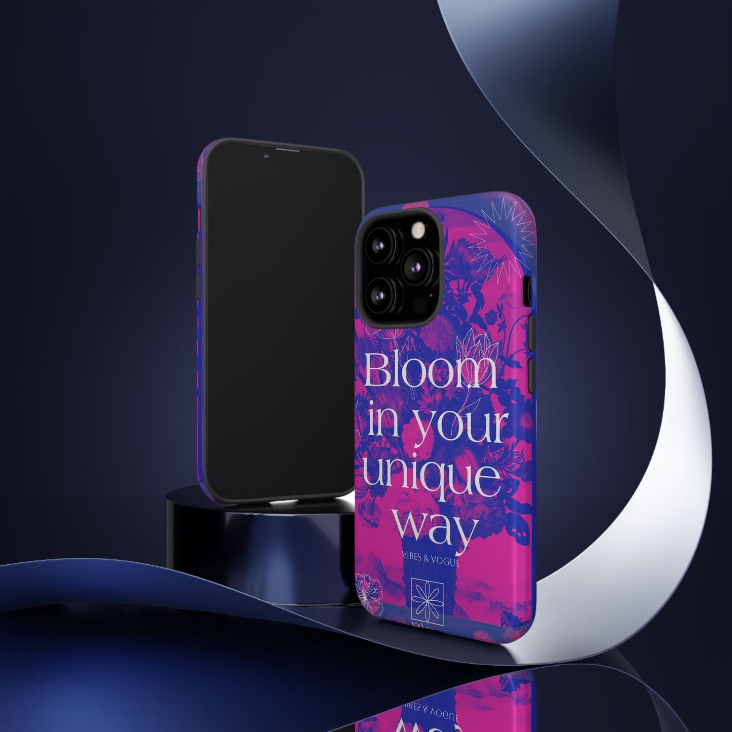 Bloom in Your Unique Way Phone Case - Tough and Stylish Design