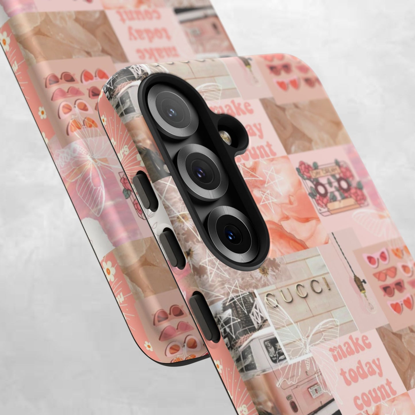Stylish Phone Case for Trendsetters, Customizable Smartphone Cover, Vibes & Vogue Design, Floral Aesthetic Gift, Unique Tech Accessory