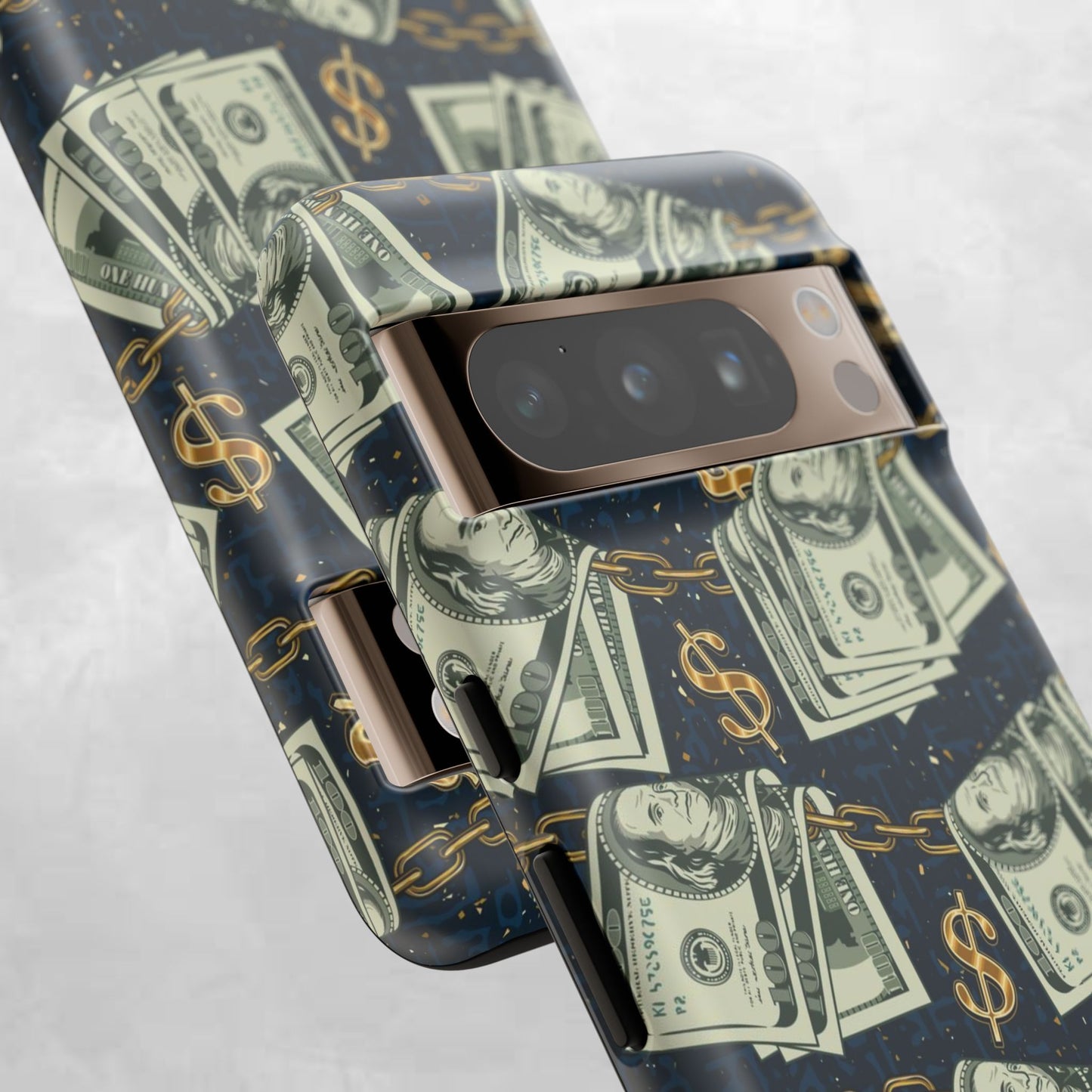 Money Motivation Phone Case, Tough Cases for iPhone, Money Design Phone Accessory, Trendy Tech Gifts, Unique Phone Cover