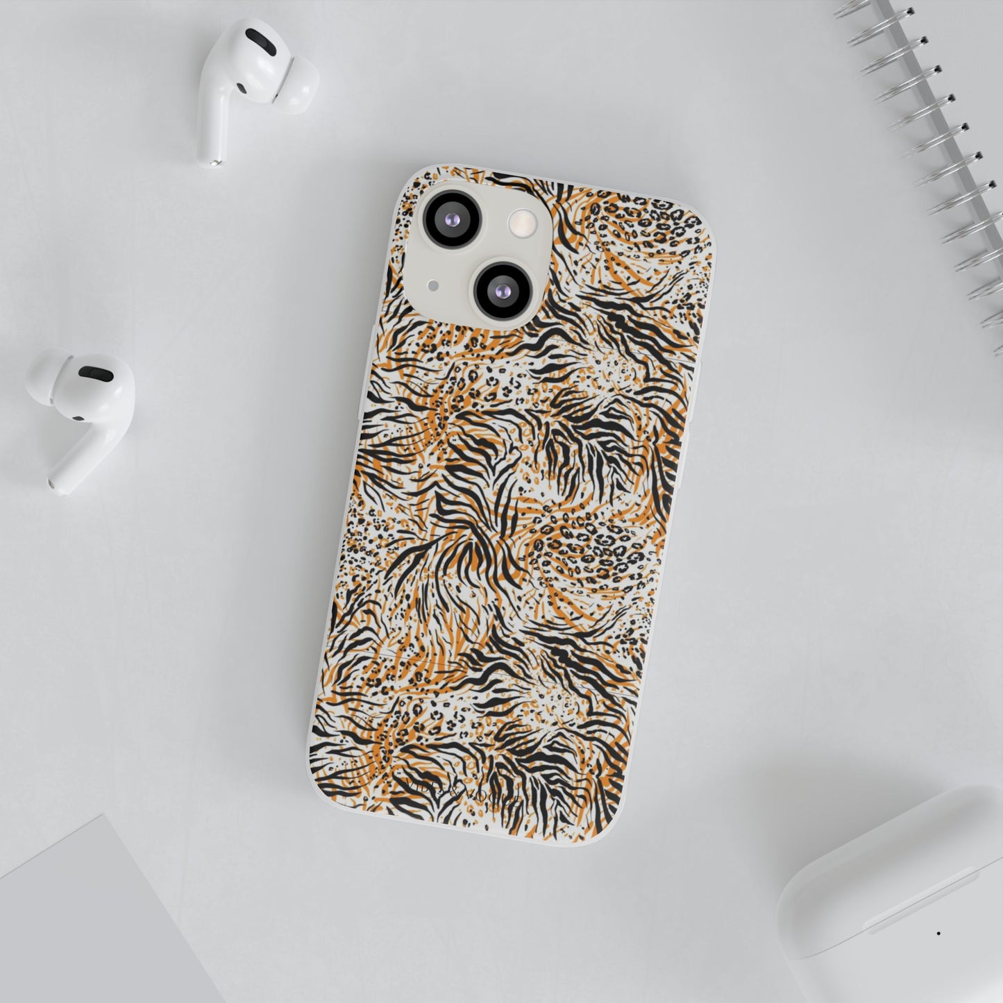 Wild Animal Print Flexi Case for iPhone - Fierce & Trendy Design