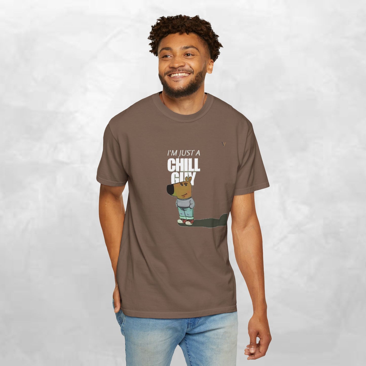 Chill Guy Graphic T-Shirt - Relaxed Unisex Tee for Casual Vibes