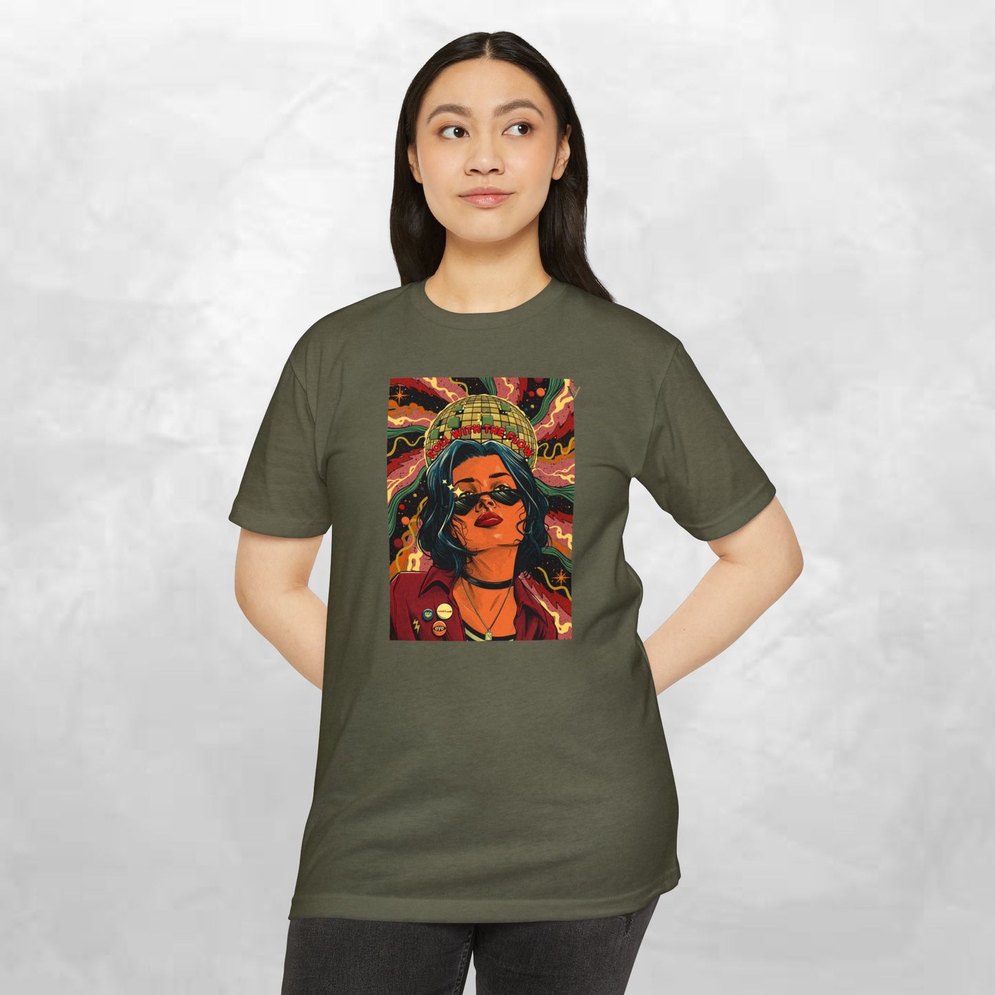 Bohemian Graphic T-Shirt - Vibrant Art Tee for Creative Souls