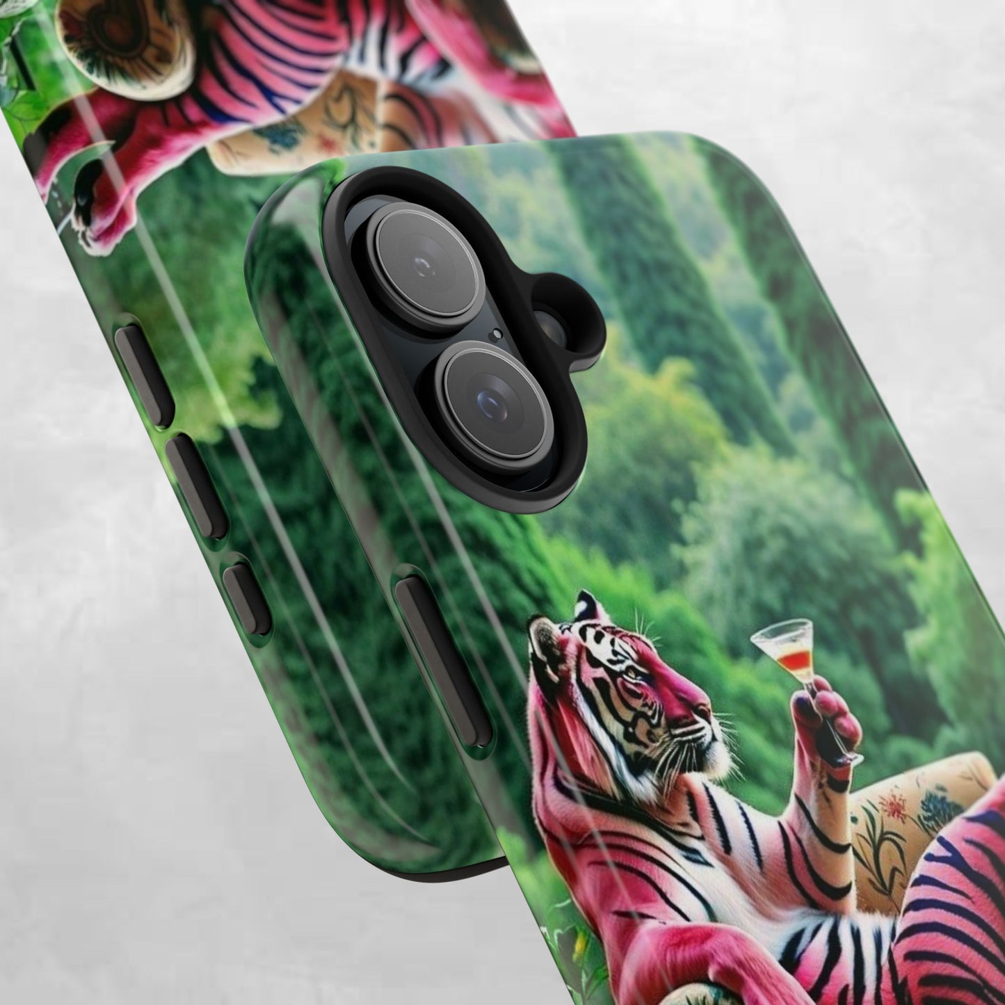 Relaxed Tiger Phone Case | Tough Case for Animal Lovers, Unique Gift for Friends, Stylish Tech Accessories, Fun Phone Cover, Vibrant Design