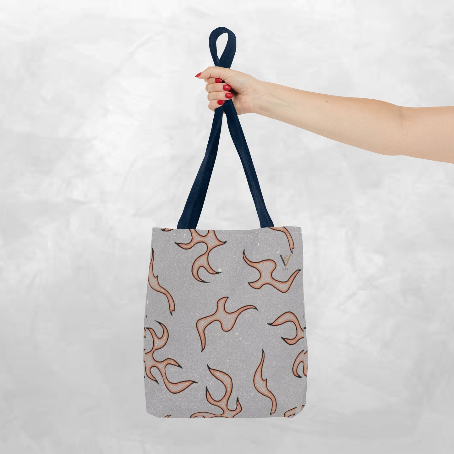 Stylish AOP Tote Bag - Trendy Reusable Shopping Bag, Casual Handbag, Gift for Her, Eco-friendly Tote, Everyday Carryall