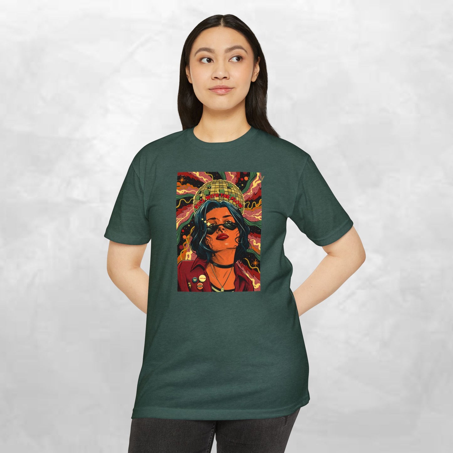 Bohemian Graphic T-Shirt - Vibrant Art Tee for Creative Souls