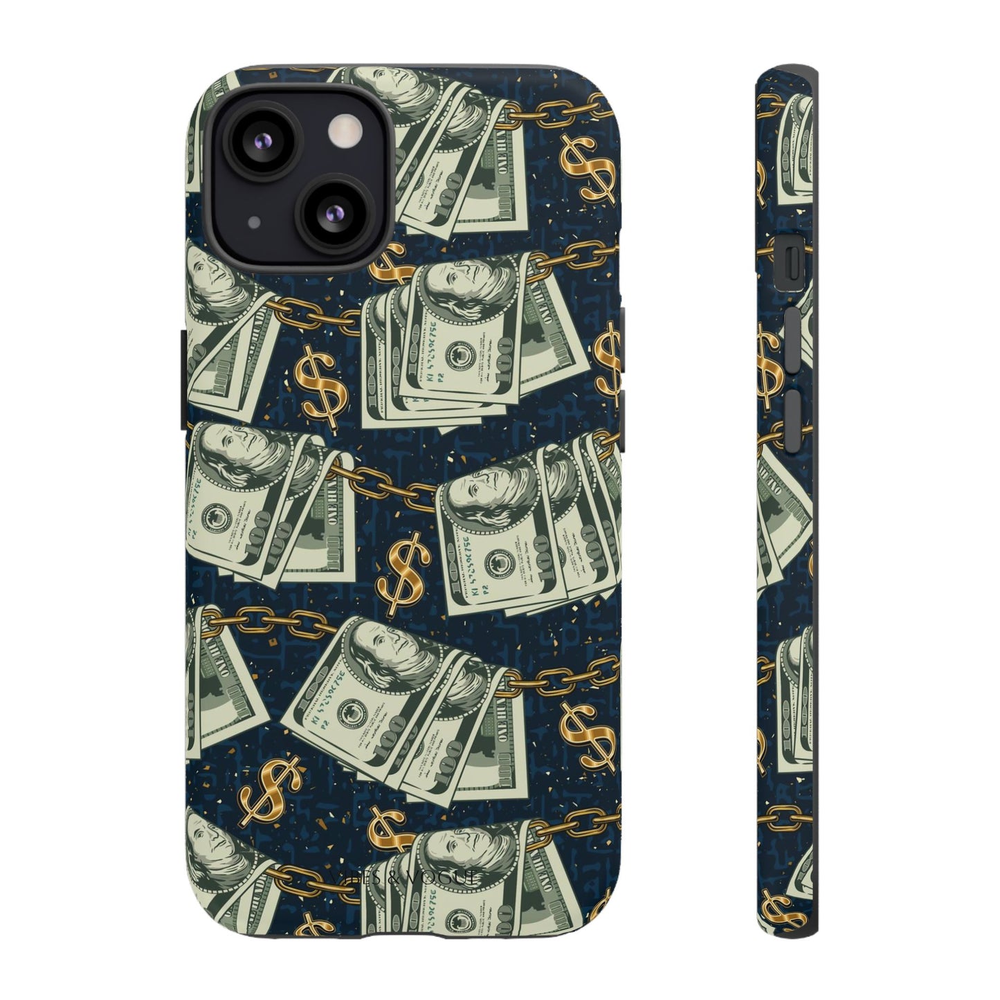 Money Motivation Phone Case, Tough Cases for iPhone, Money Design Phone Accessory, Trendy Tech Gifts, Unique Phone Cover