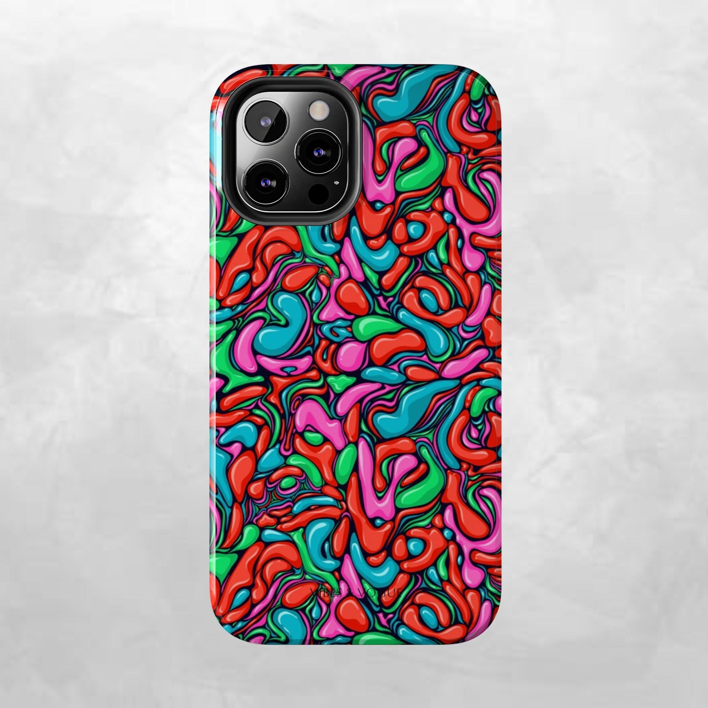 Vibrant Tough Phone Cases - Colorful Abstract Designs for Teens & Adults, Perfect Gift for Birthdays, Holidays, & Everyday Use