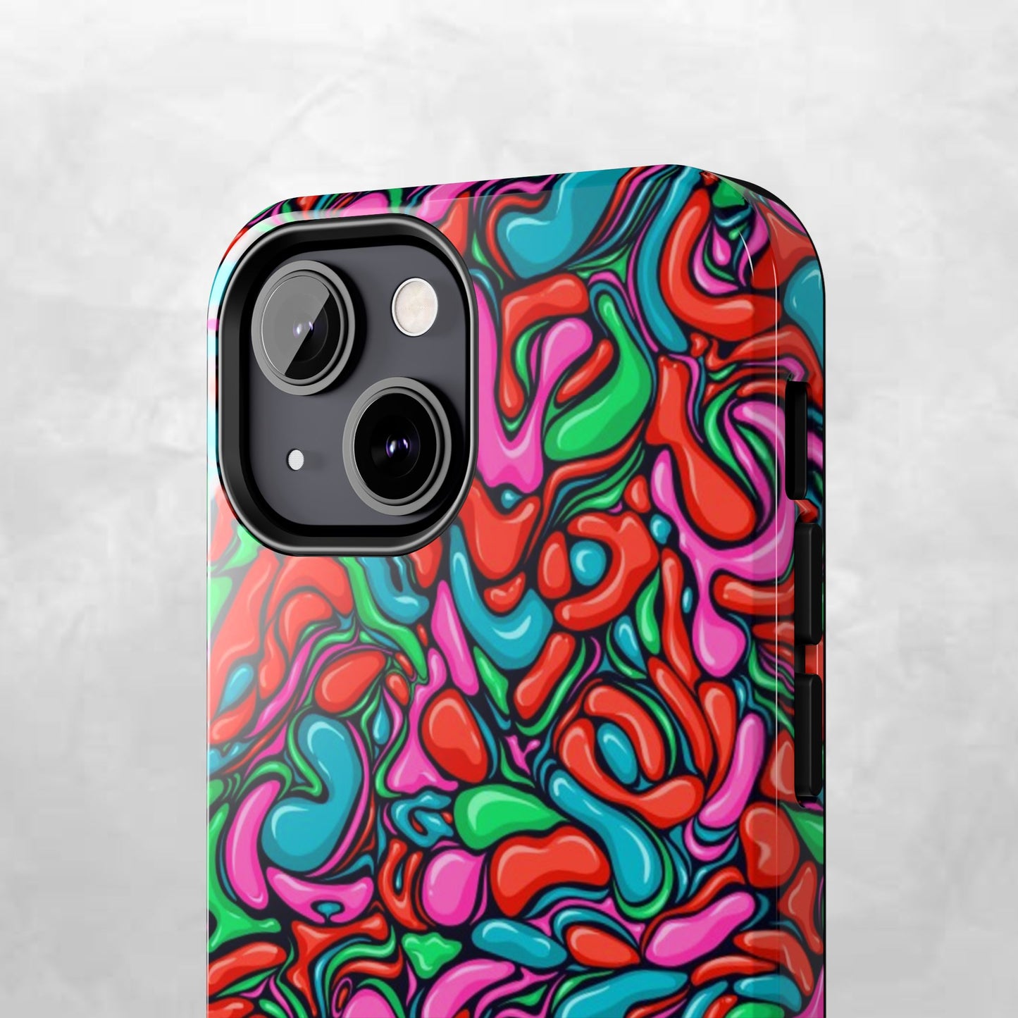 Vibrant Tough Phone Cases - Colorful Abstract Designs for Teens & Adults, Perfect Gift for Birthdays, Holidays, & Everyday Use