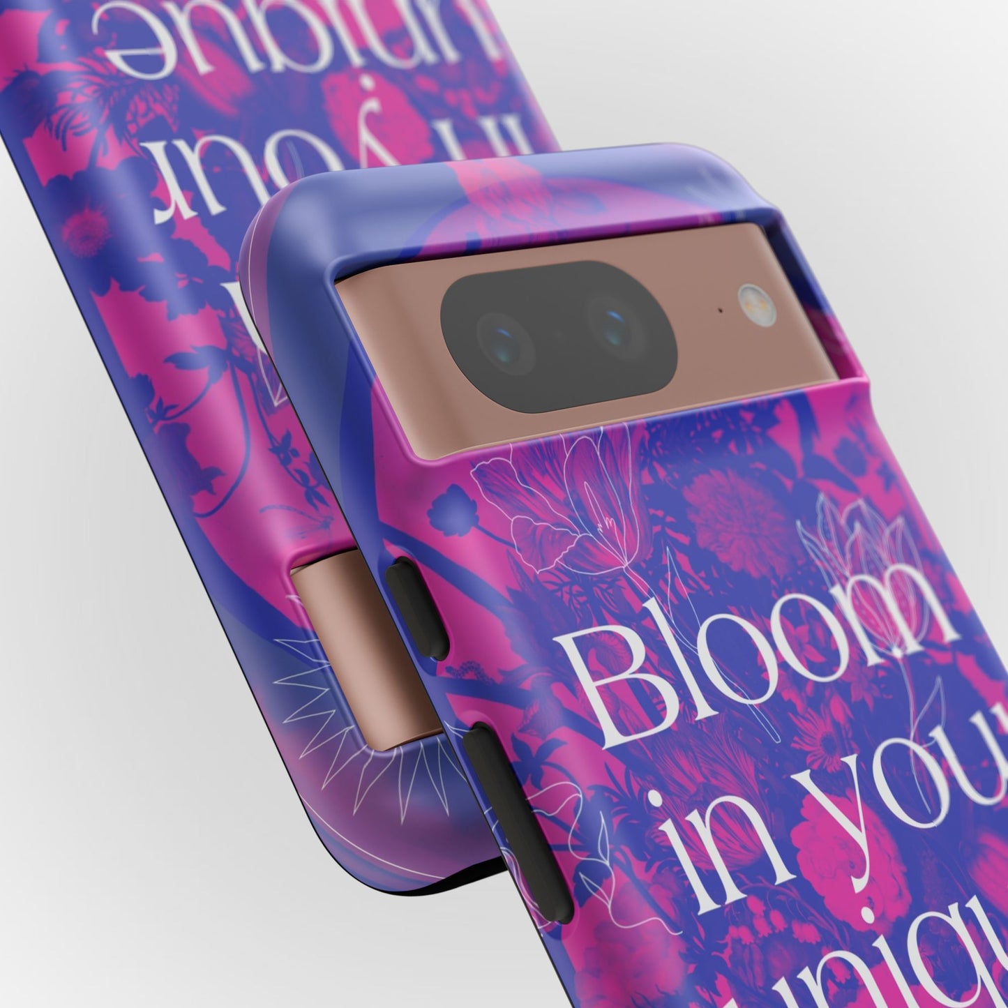 Bloom in Your Unique Way Phone Case - Tough and Stylish Design