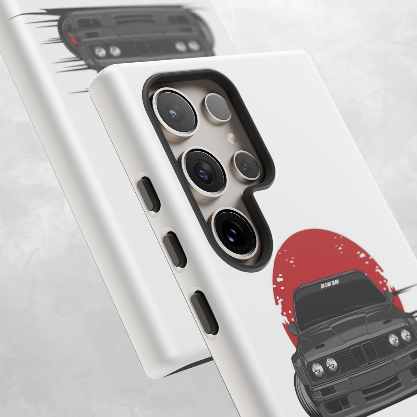 Tough Cases – Retro Racing Car Phone Case for Auto Enthusiasts