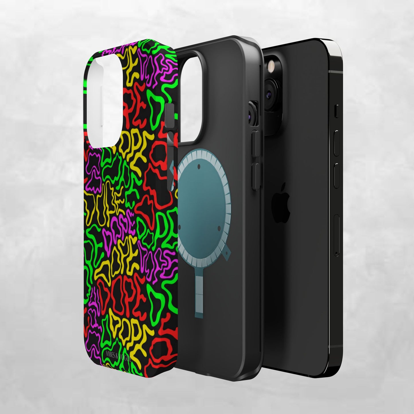 Colorful Magnetic Phone Cases, Funky Case for Teens, Cool Phone Accessories, Unique Gift for Friends, Vibrant Tough Cases, Phone Protection