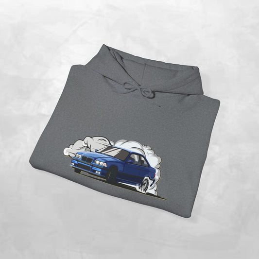 Cool Car Graphic Hoodie for Auto Lovers, Vintage Sweatshirt, Perfect Gift for Car Enthusiasts, Casual Wear, Unisex Hoodie