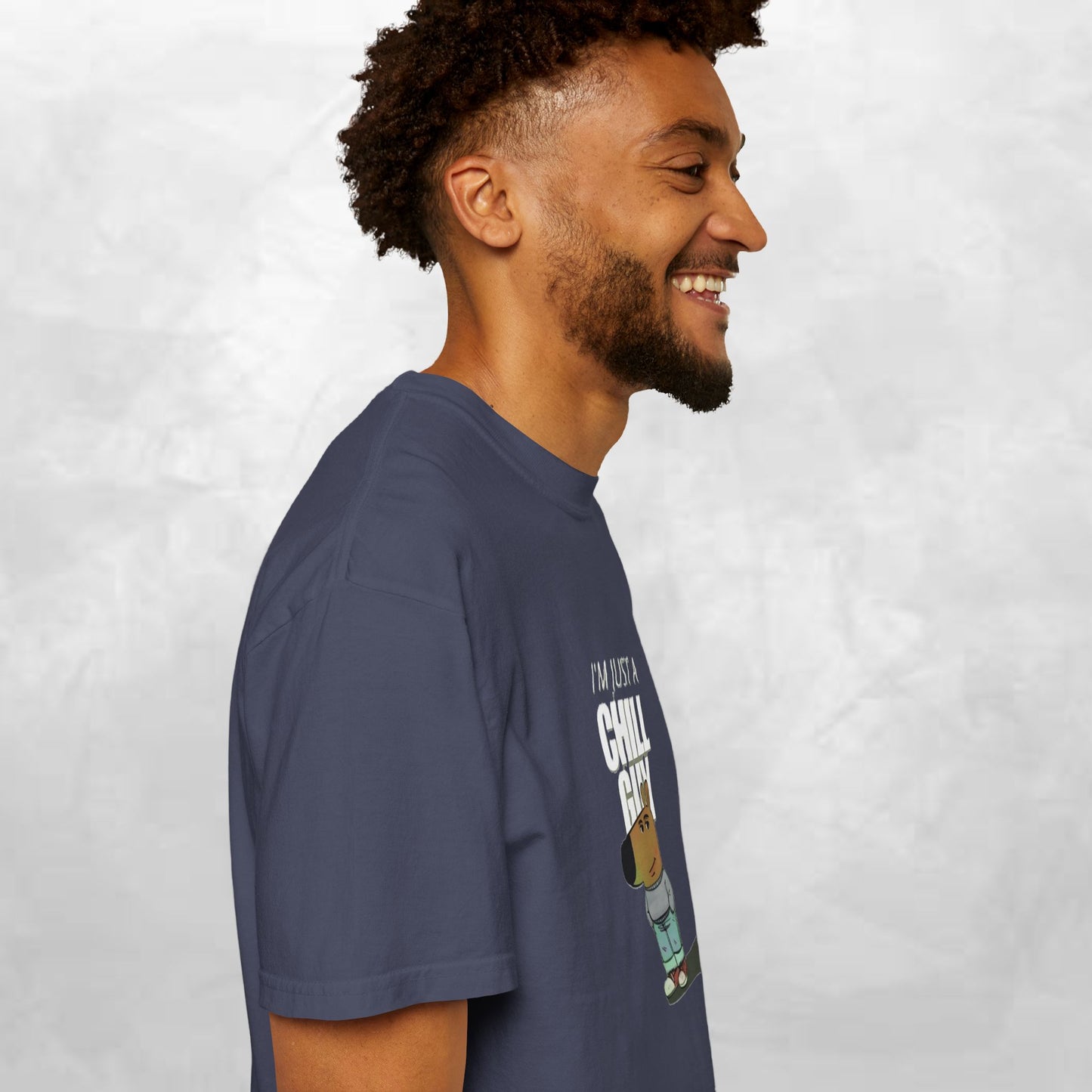 Chill Guy Graphic T-Shirt - Relaxed Unisex Tee for Casual Vibes