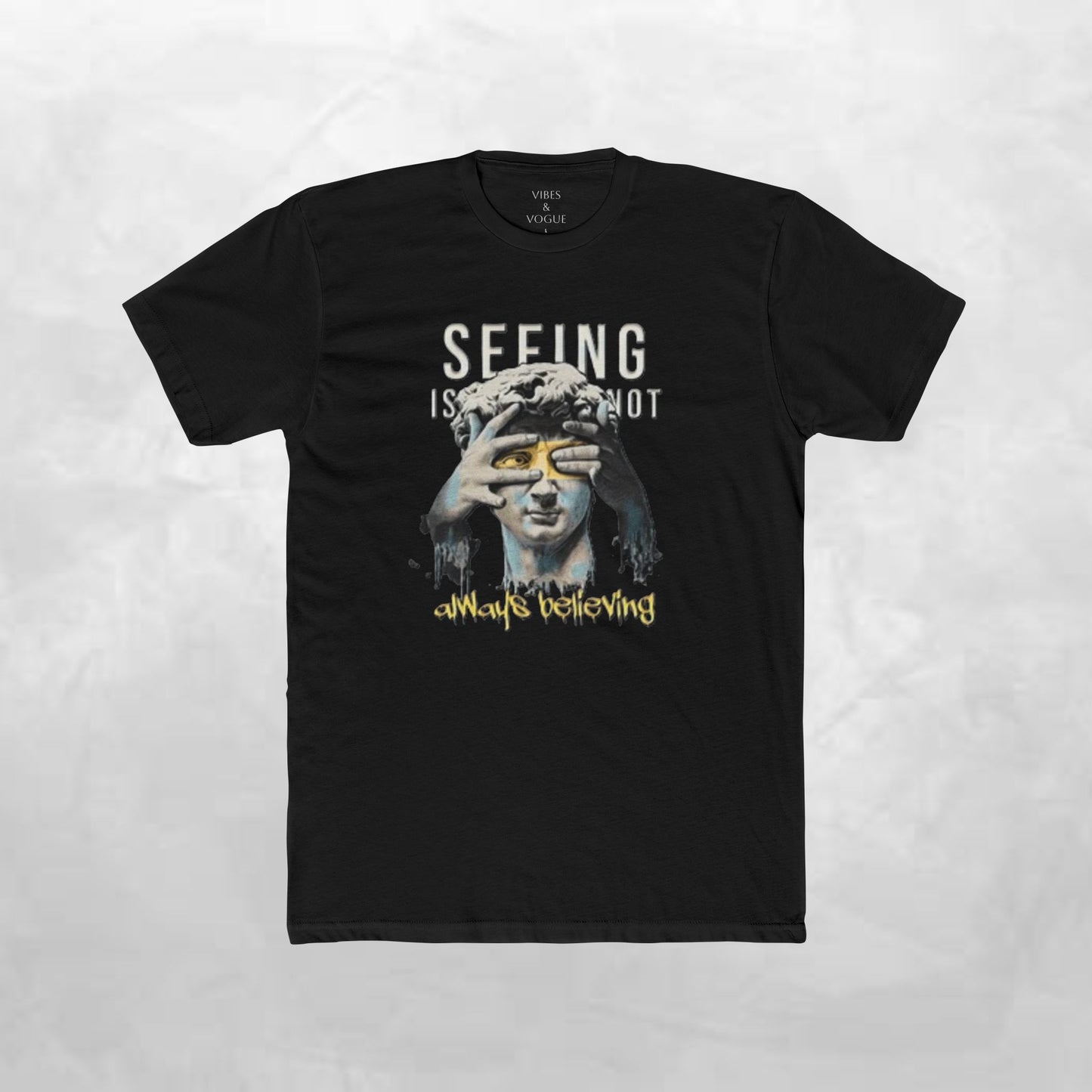 Artistic Unisex Crew Tee - Perfect for Gift Giving, Summer Events, Everyday Wear, and Spiritual Seekers, Vintage Vibe, Museum Inspired