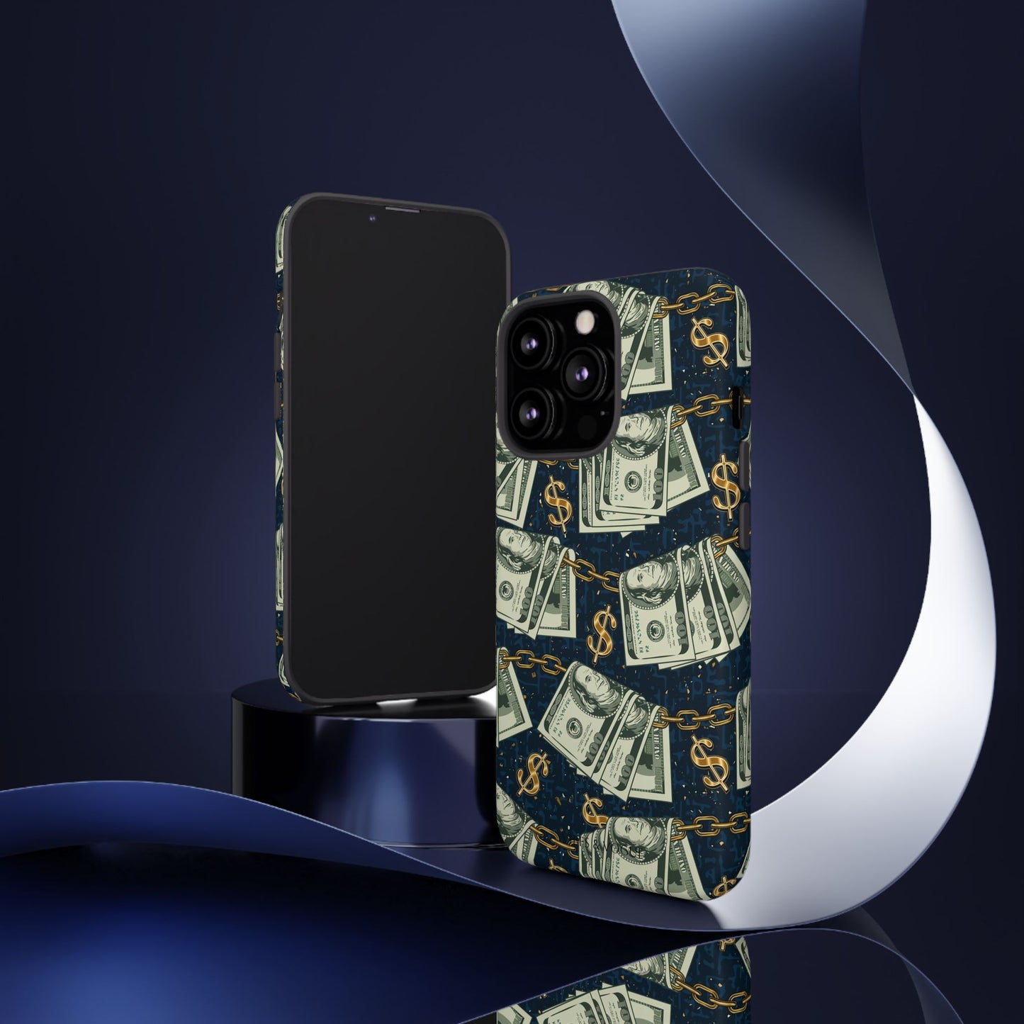 Money Motivation Phone Case, Tough Cases for iPhone, Money Design Phone Accessory, Trendy Tech Gifts, Unique Phone Cover