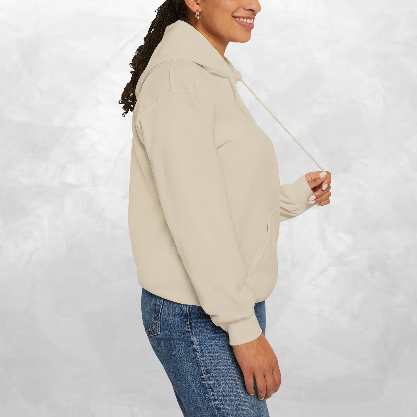 Intuitive Blooms Hoodie, Cozy Sweatshirt, Artistic Apparel, Unique Gift, Comfortable Fashion