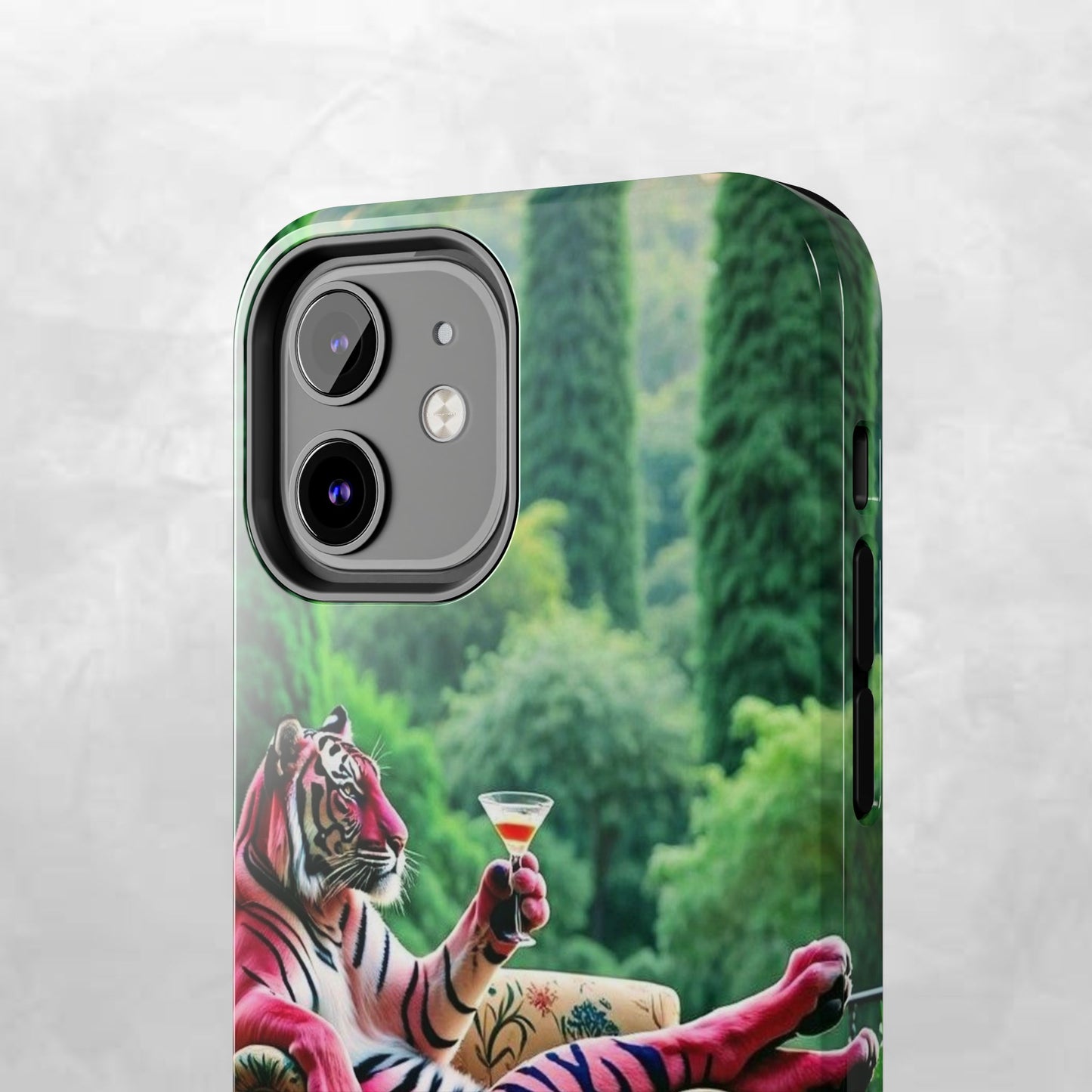Relaxed Tiger Phone Case | Tough Case for Animal Lovers, Unique Gift for Friends, Stylish Tech Accessories, Fun Phone Cover, Vibrant Design