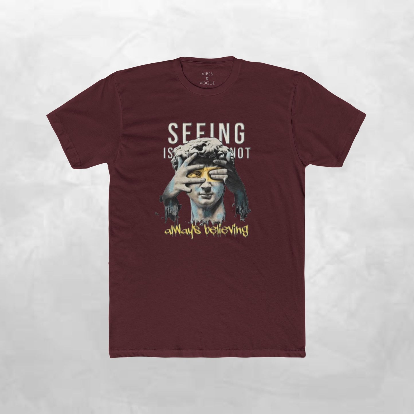 Artistic Unisex Crew Tee - Perfect for Gift Giving, Summer Events, Everyday Wear, and Spiritual Seekers, Vintage Vibe, Museum Inspired