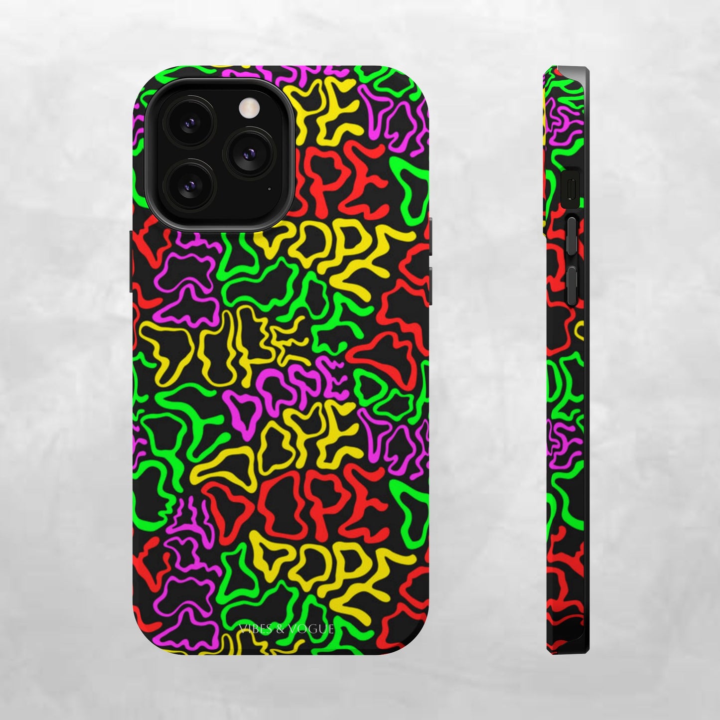 Colorful Magnetic Phone Cases, Funky Case for Teens, Cool Phone Accessories, Unique Gift for Friends, Vibrant Tough Cases, Phone Protection