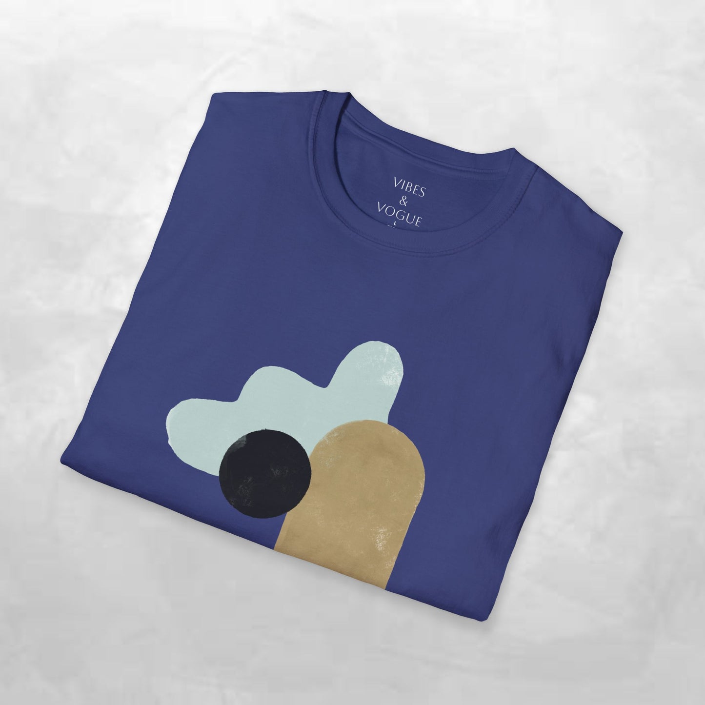 Vibes & Vogue Unisex Softstyle T-Shirt - Trendy Casual Wear for Art Lovers