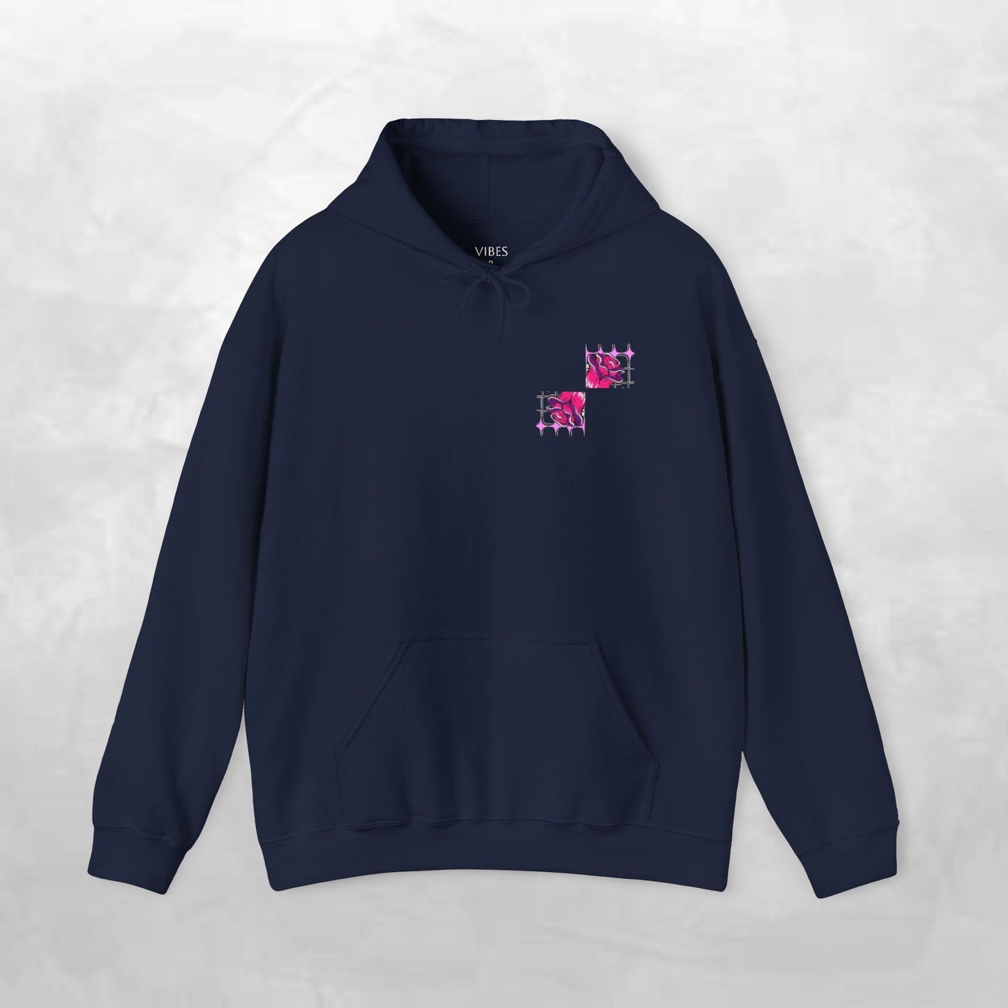 Intuitive Blooms Hoodie, Cozy Sweatshirt, Artistic Apparel, Unique Gift, Comfortable Fashion