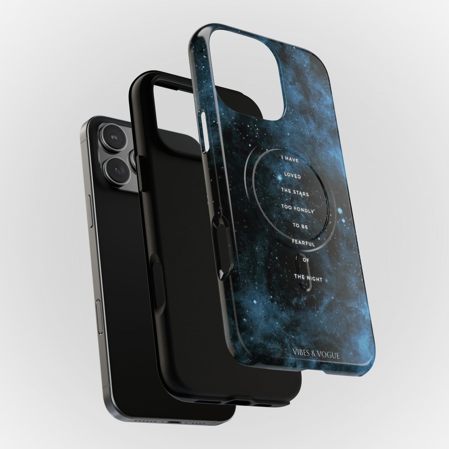 Galaxy-Inspired Tough Magnetic Phone Case - "I Have Loved the Stars"