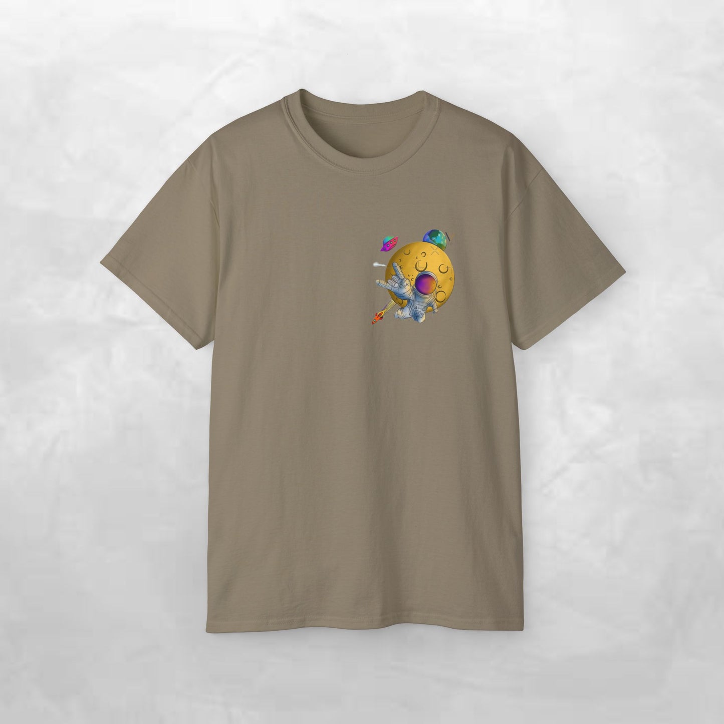 Funny Graphic Tee – "Happy Taco" Design for Food Lovers